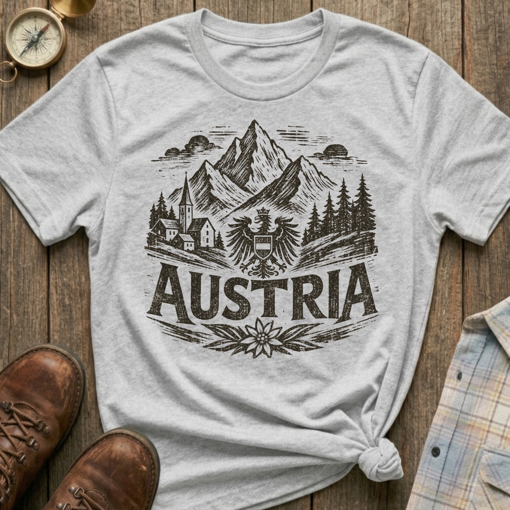 Austria Sketch T-Shirt