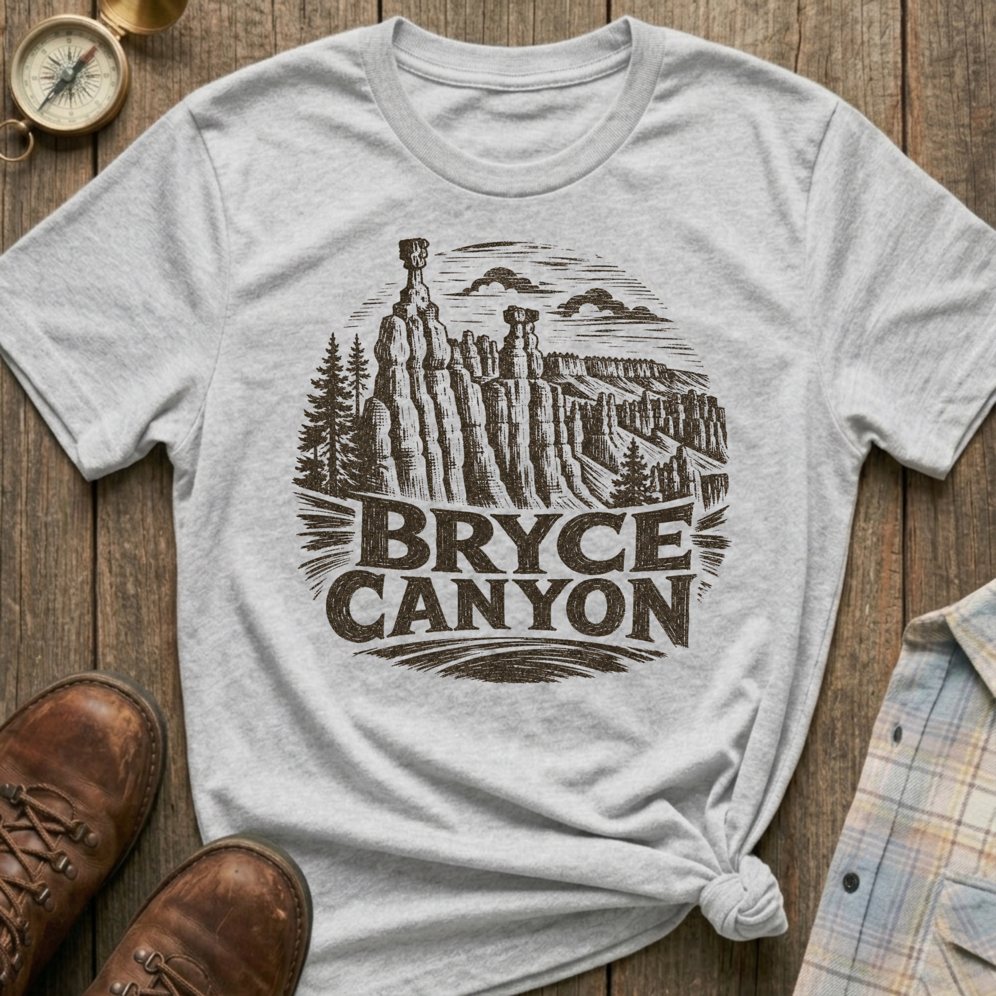 Bryce Canyon Sketch T-Shirt