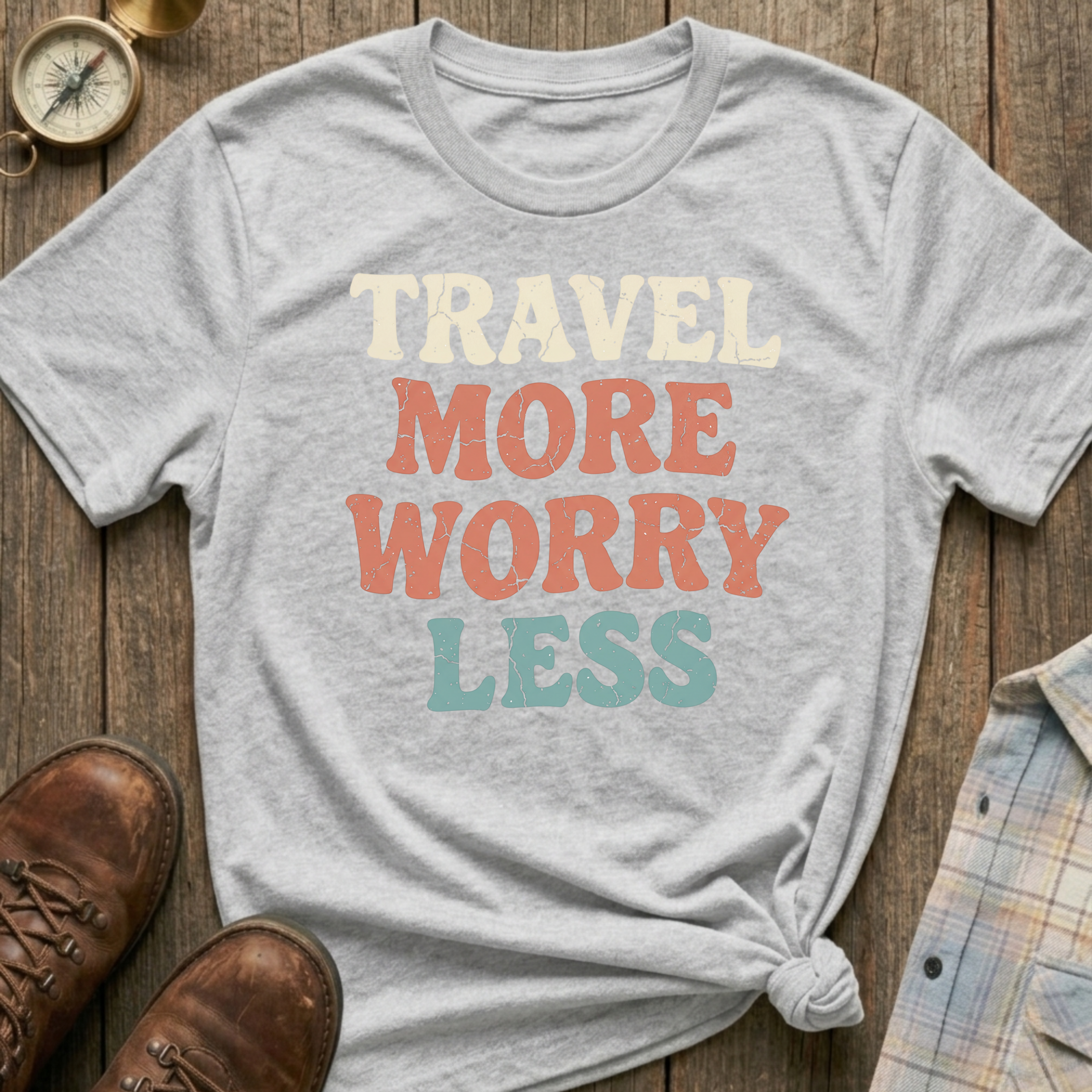 Travel More Graphic T-Shirt