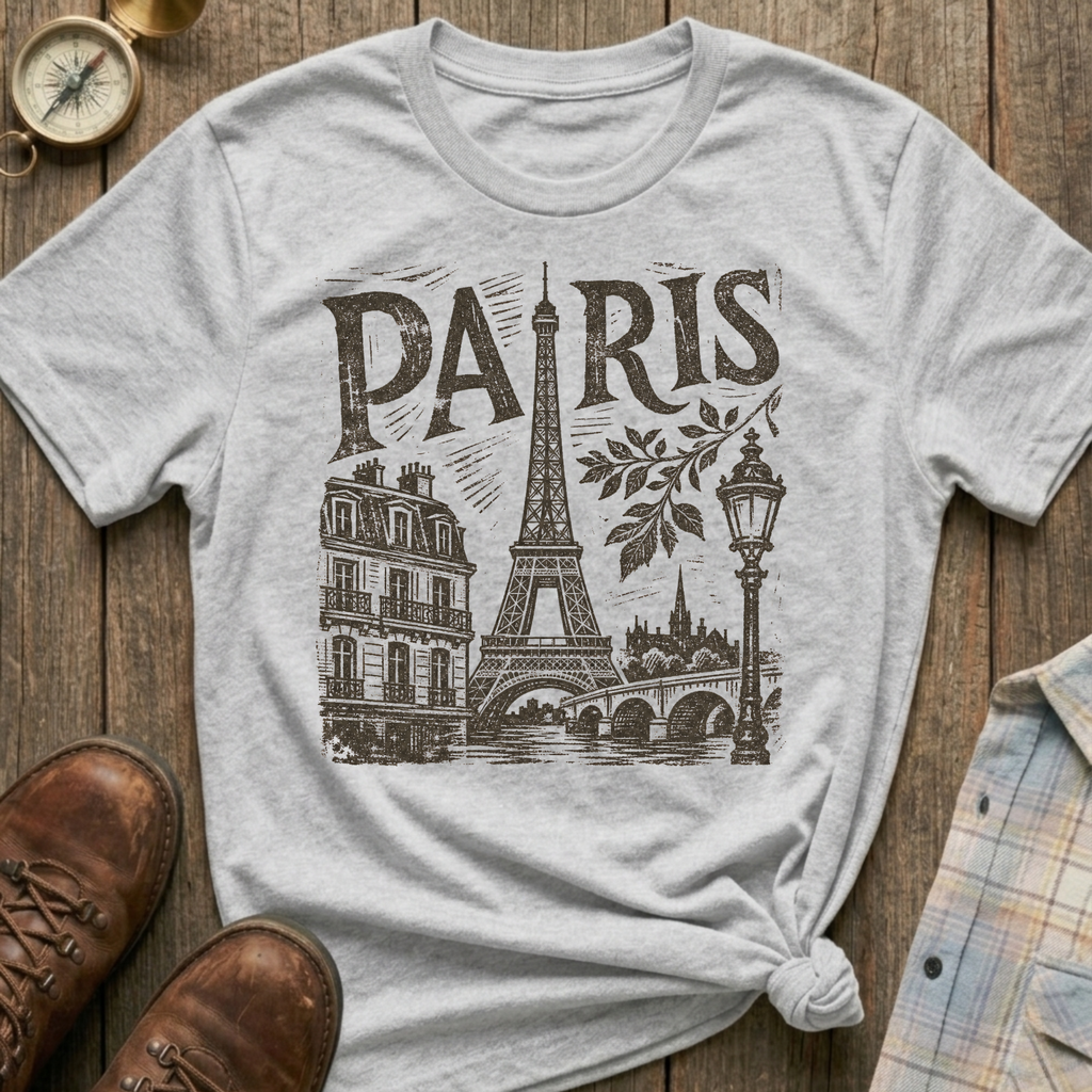 Paris Sketch T-Shirt