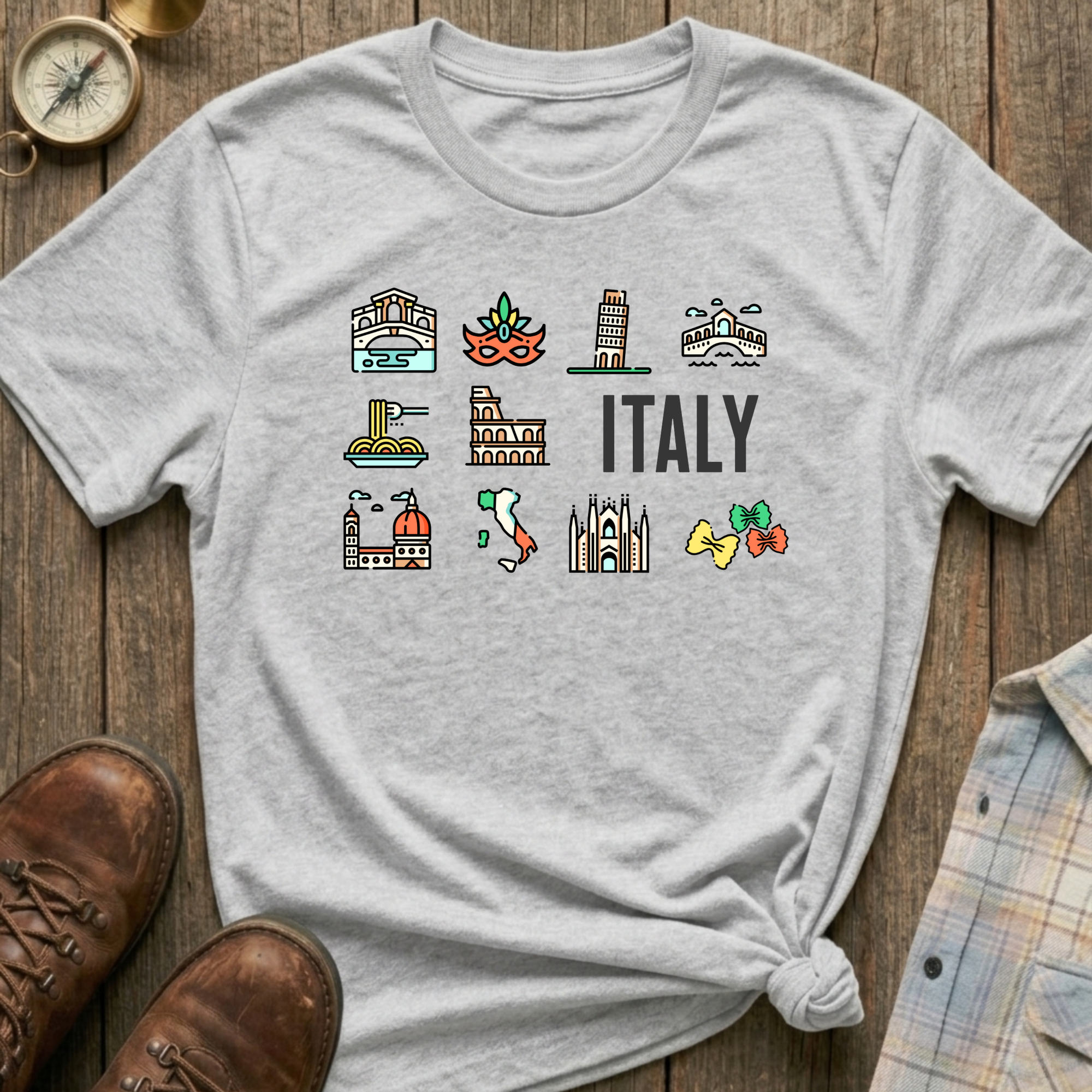 Italy Icons T-Shirt