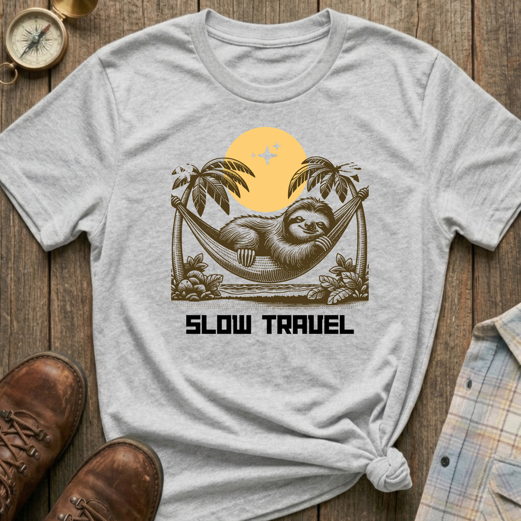 Slow Travel Sloth T-Shirt