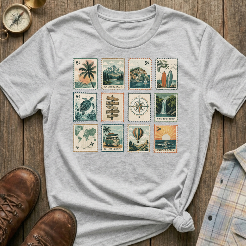 Nature Stamps T-Shirt