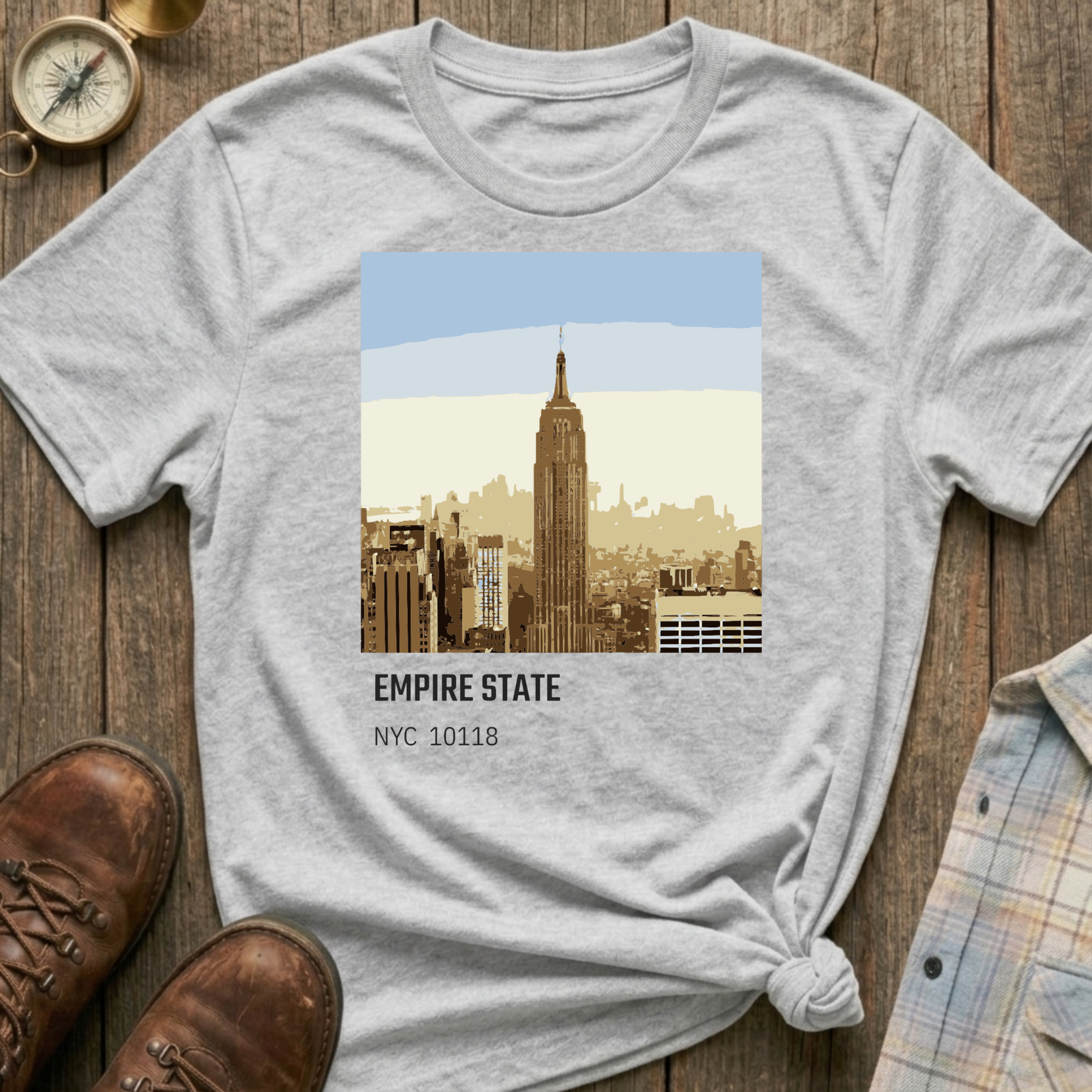 Empire State Skyline T-Shirt