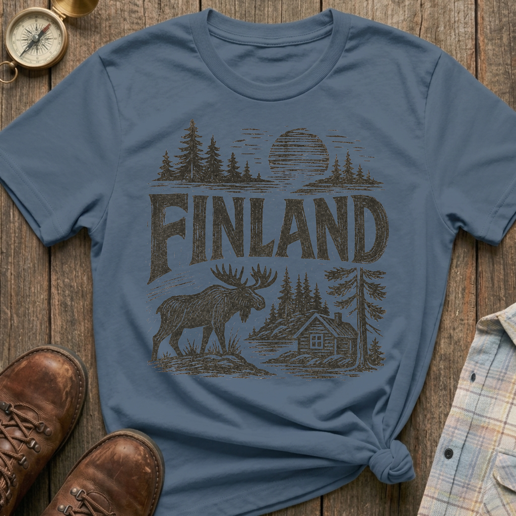 Finland Sketch T-Shirt