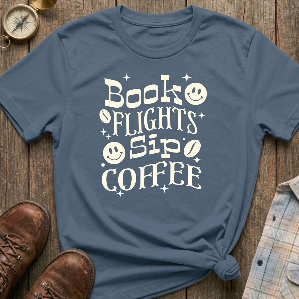 Book Flights T‑Shirt