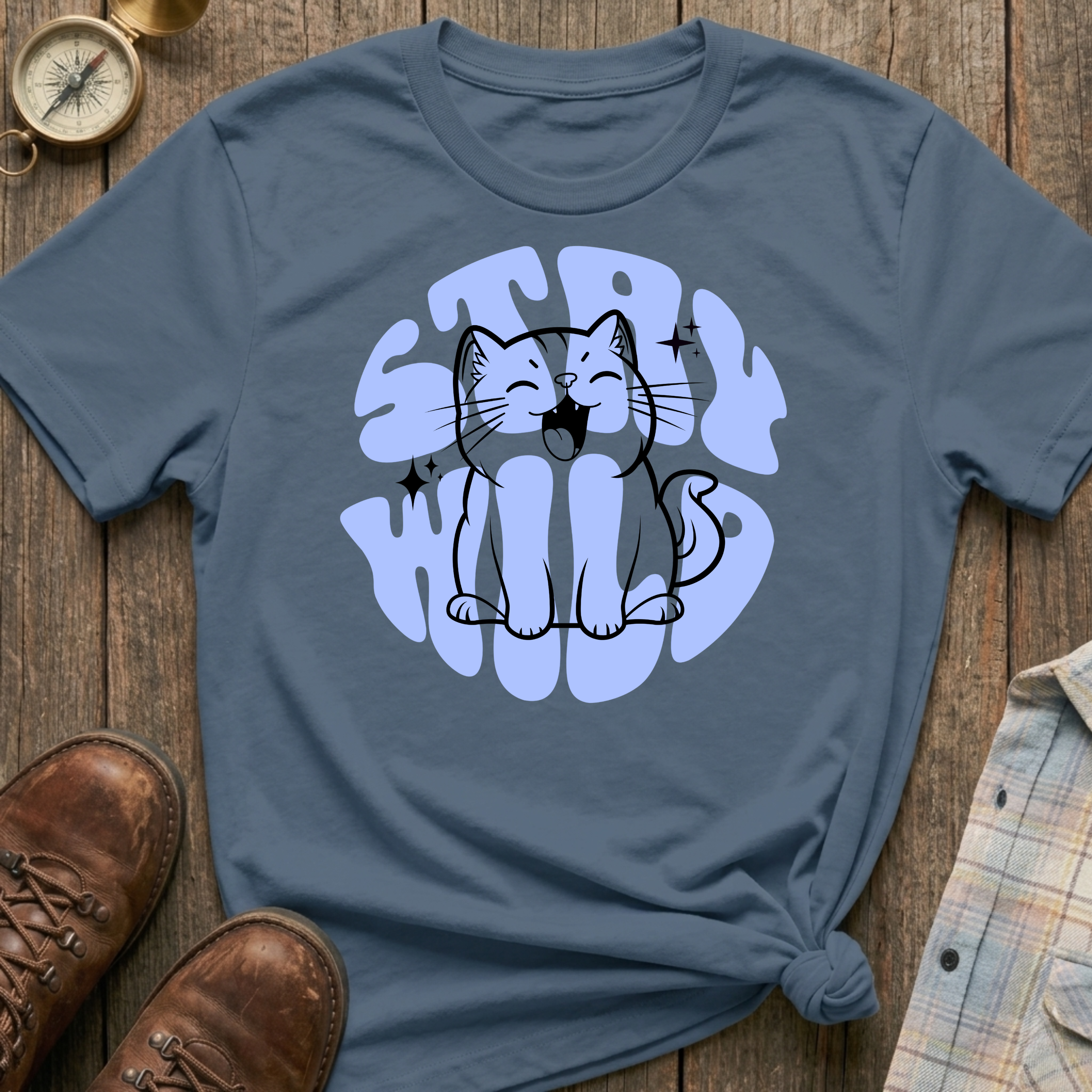 Stay Wild Cat T-Shirt