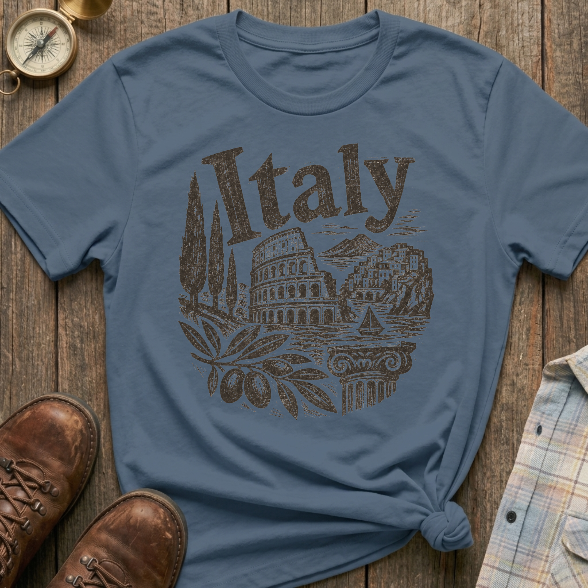 Italy Sketch T-Shirt