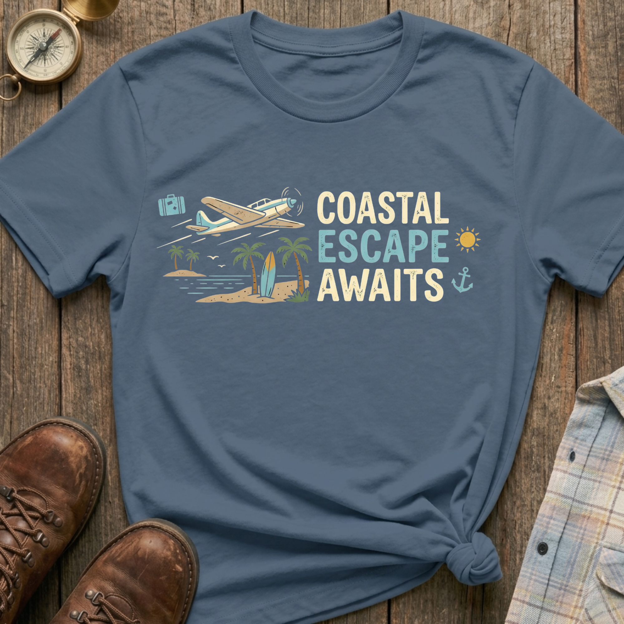 Coastal Escape Awaits T-Shirt