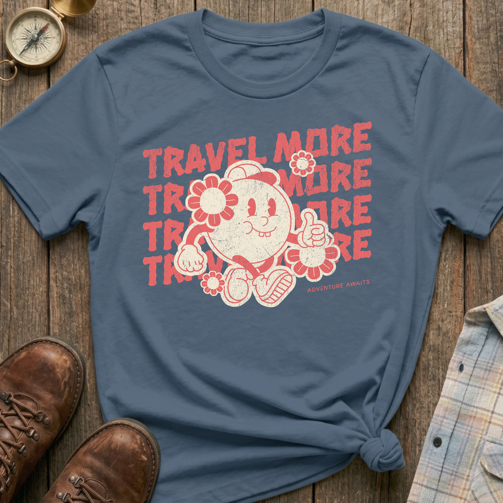 Travel More Graphic T-Shirt
