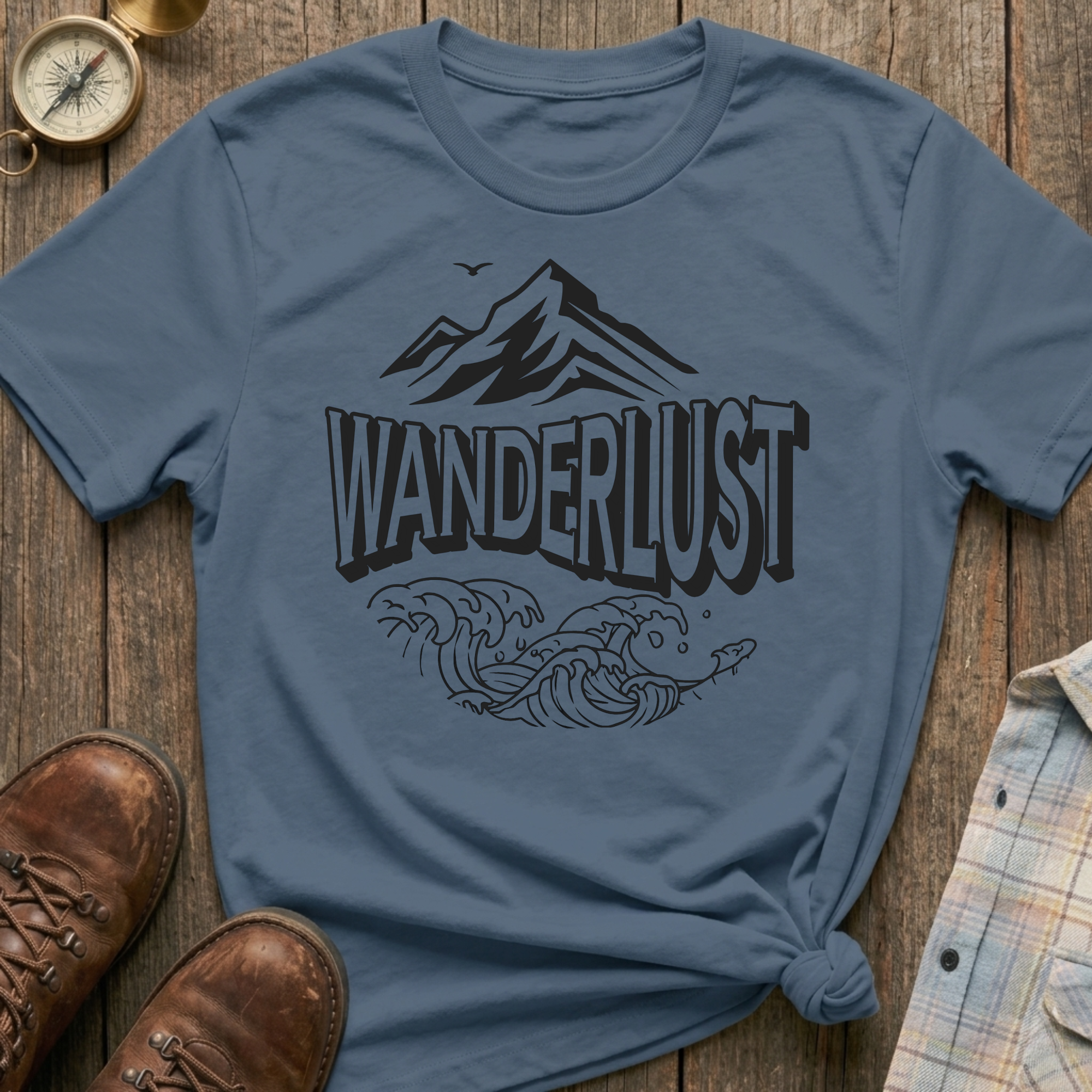 Wanderlust Graphic T-Shirt