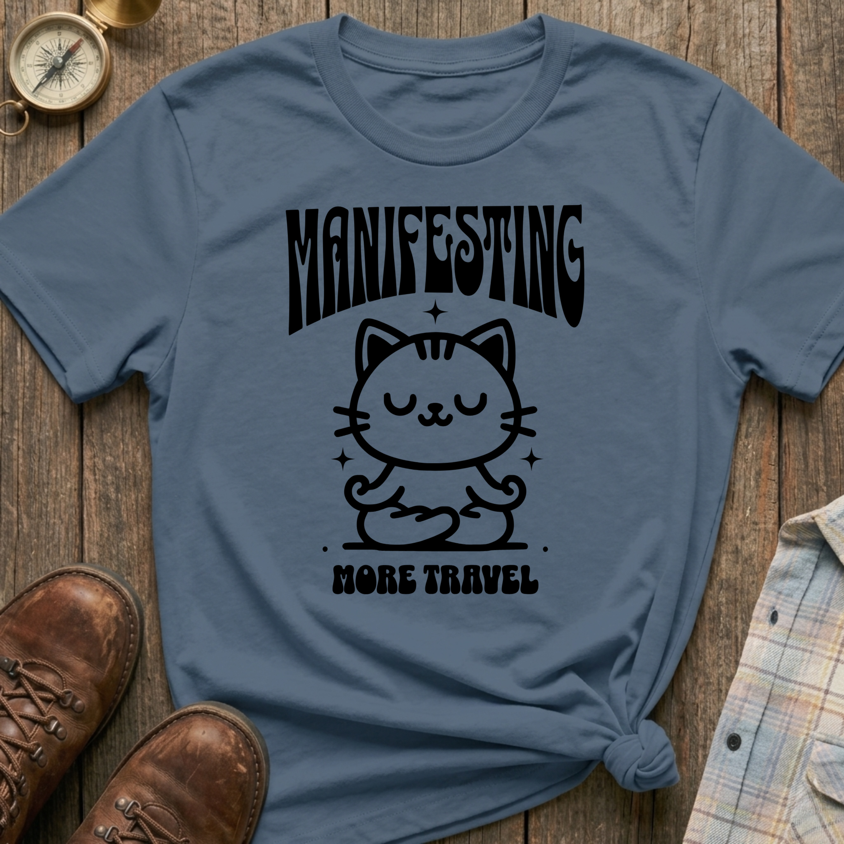 Manifesting Travel T-Shirt