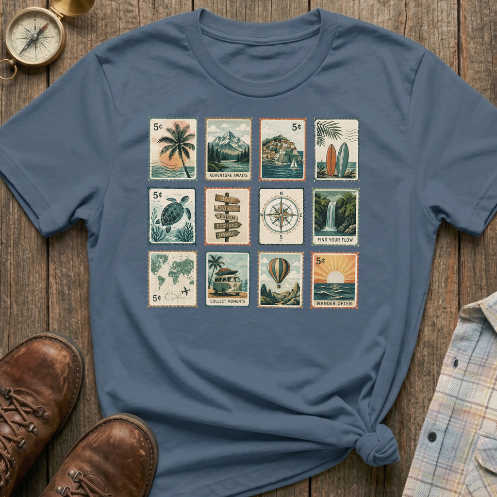 Nature Stamps T-Shirt