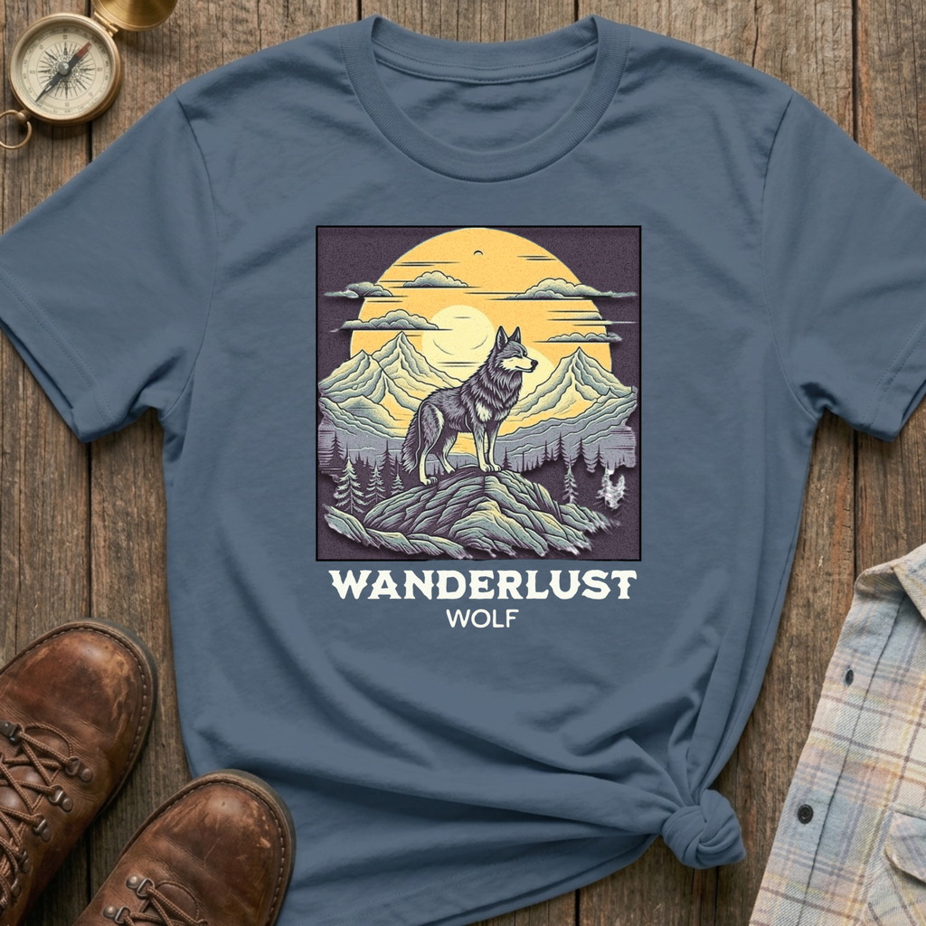 Wanderlust Wolf T-Shirt