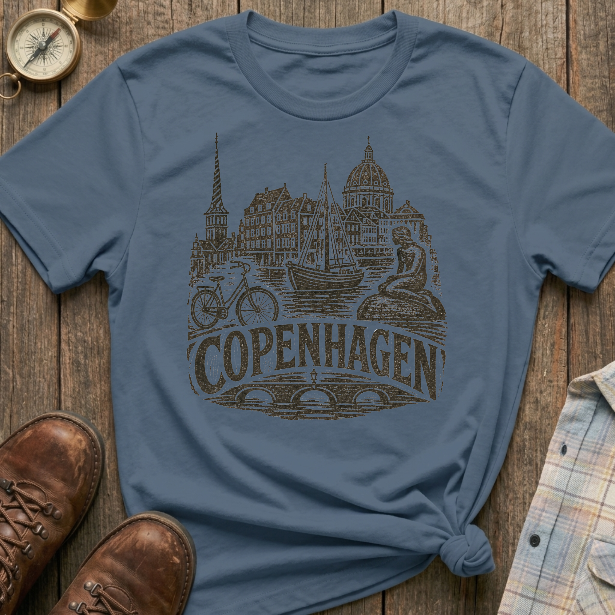 Copenhagen Sketch T-Shirt