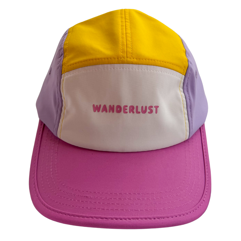 Wanderlust Multicolor 5 Panel Hat