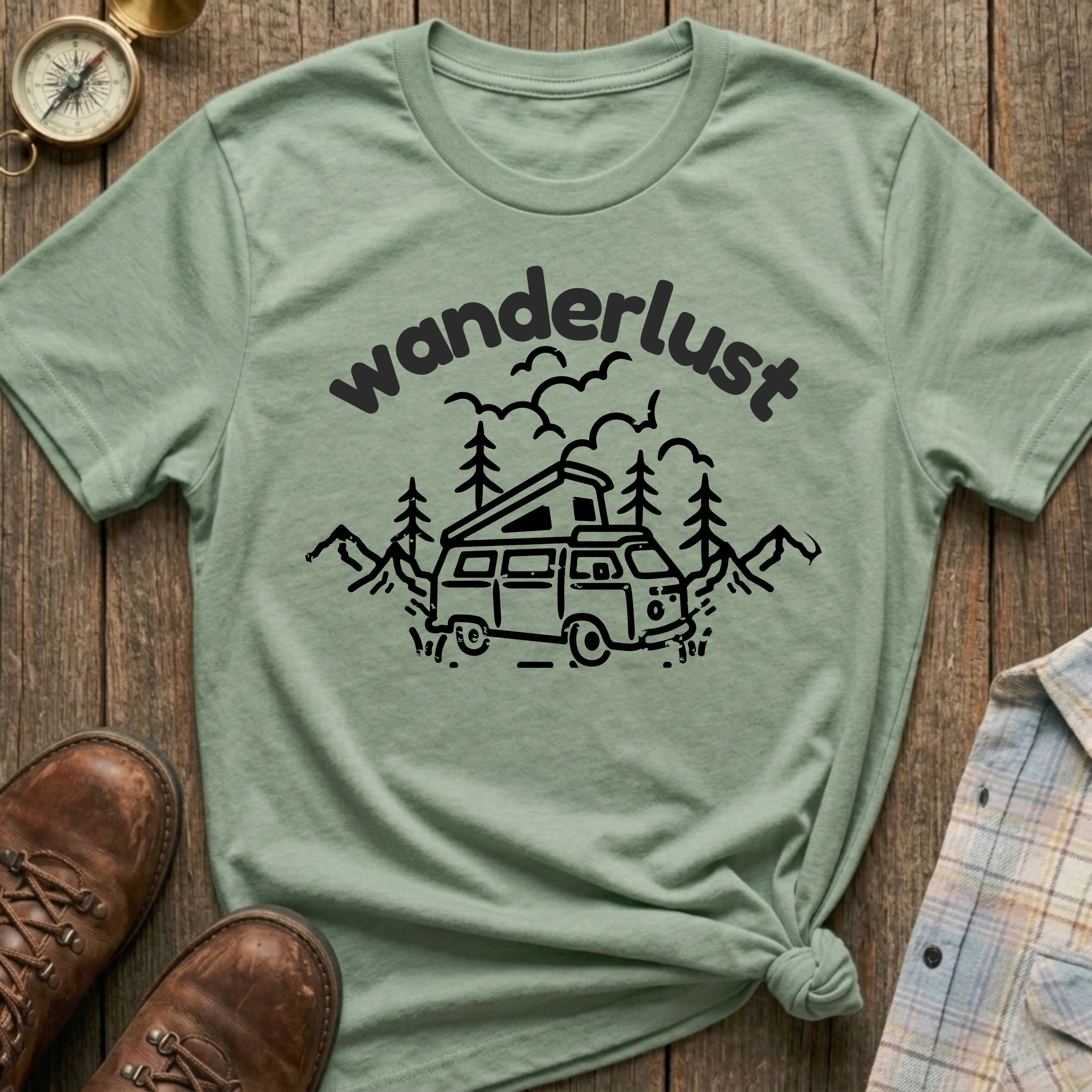 Wanderlust Camper T-Shirt