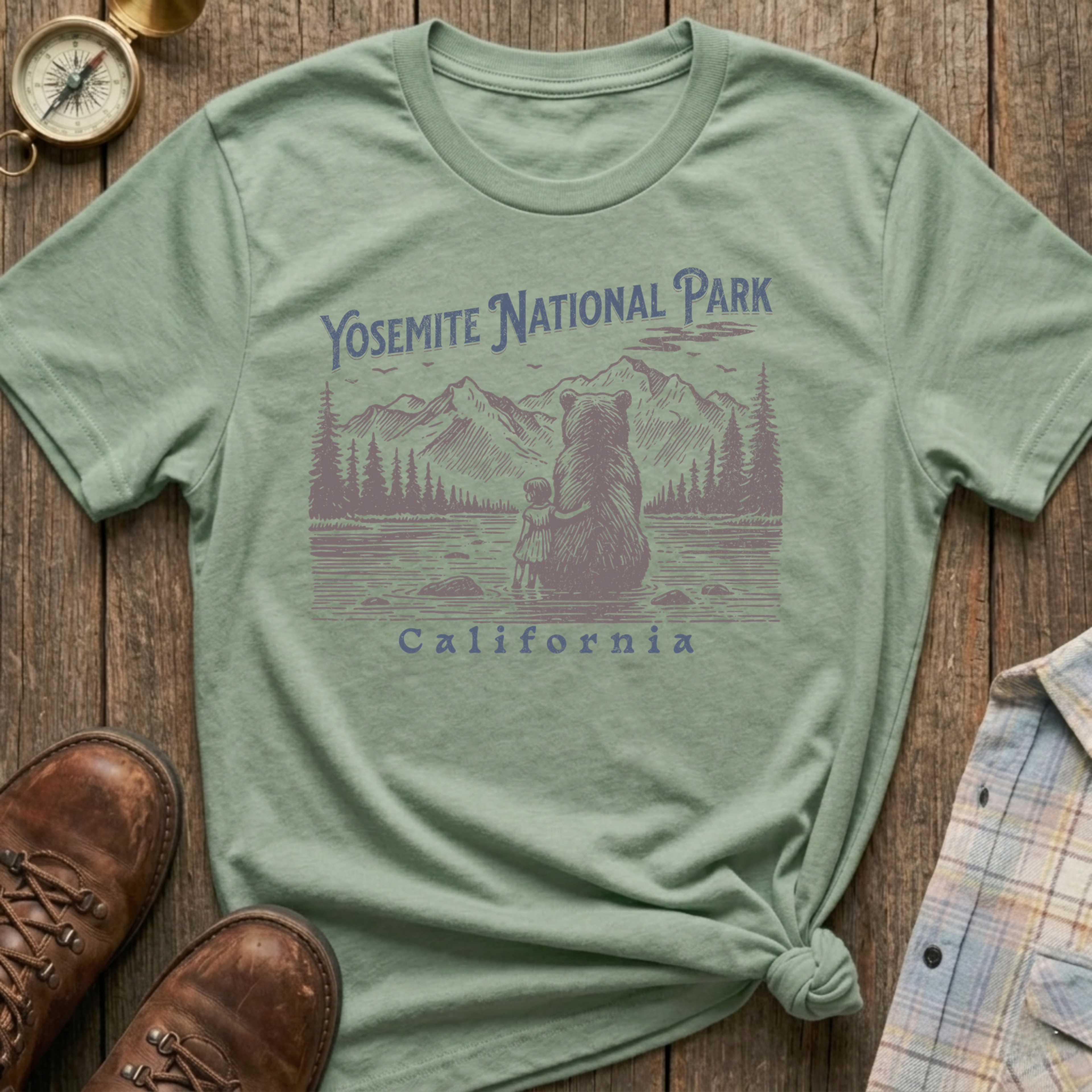 Yosemite Bear T-Shirt