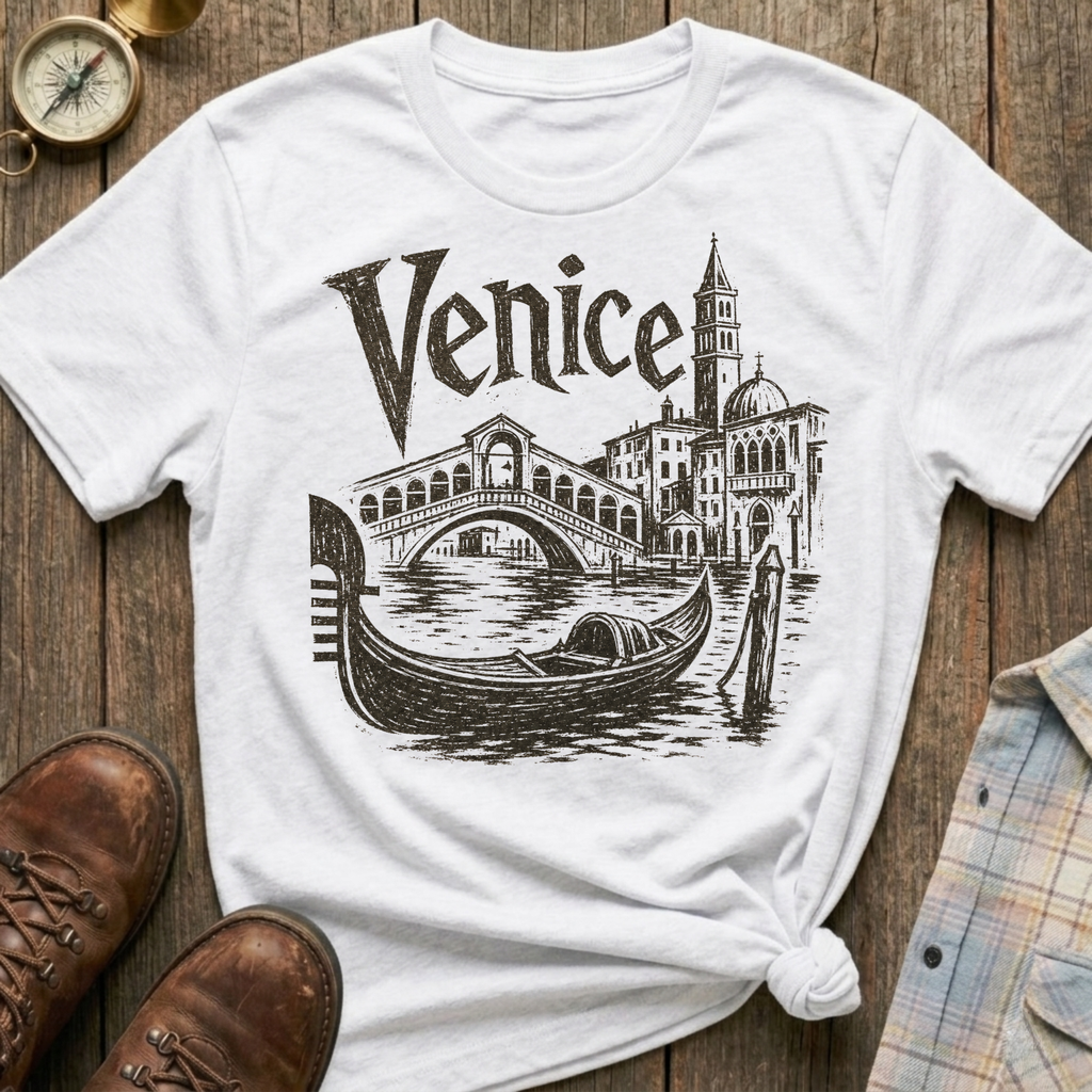 Venice Sketch T-Shirt