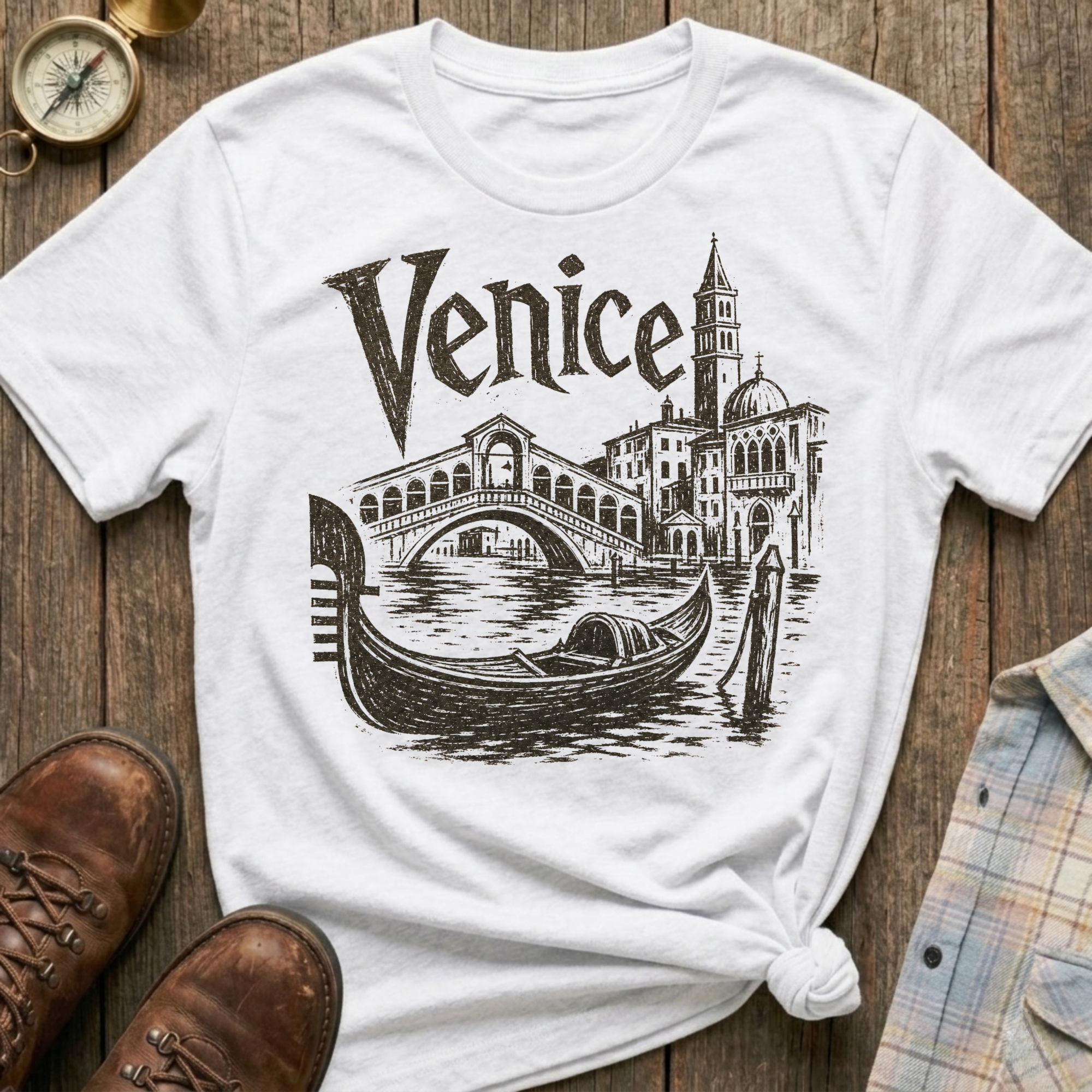 Venice Sketch T-Shirt