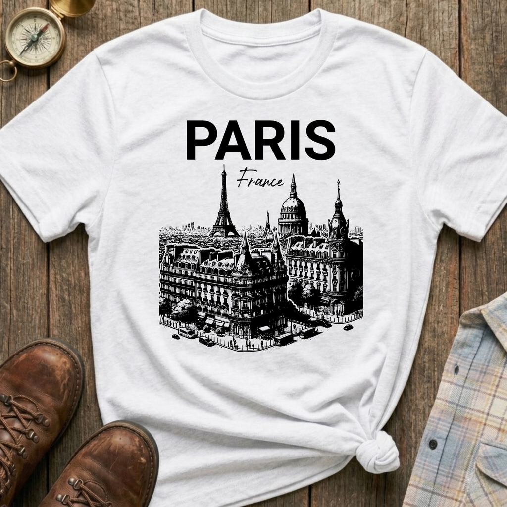 Paris Skyline T-Shirt