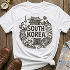 South Korea Sketch T-Shirt