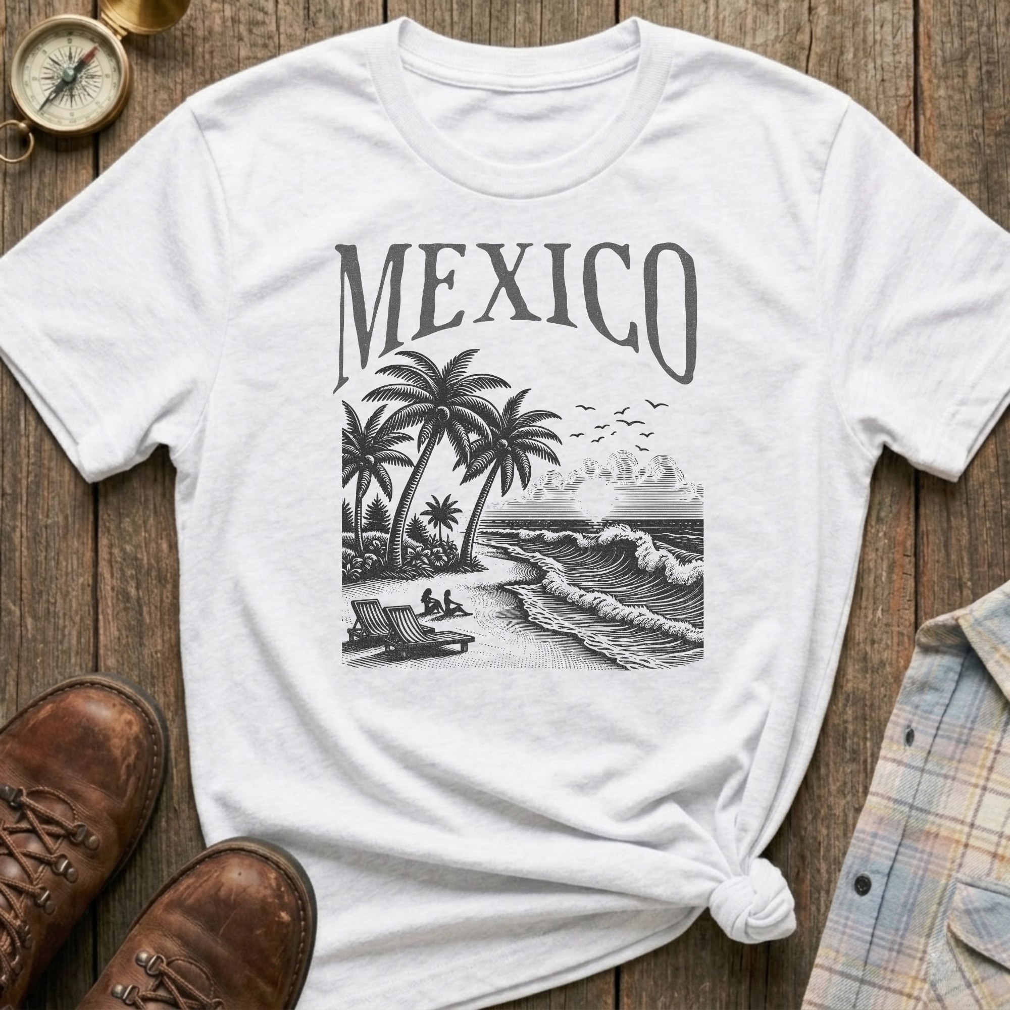 Mexico Beach T‑Shirt