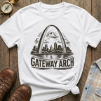Gateway Arch Sketch T-Shirt