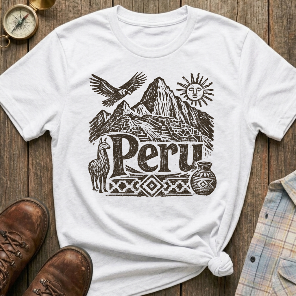 Peru Sketch T-Shirt