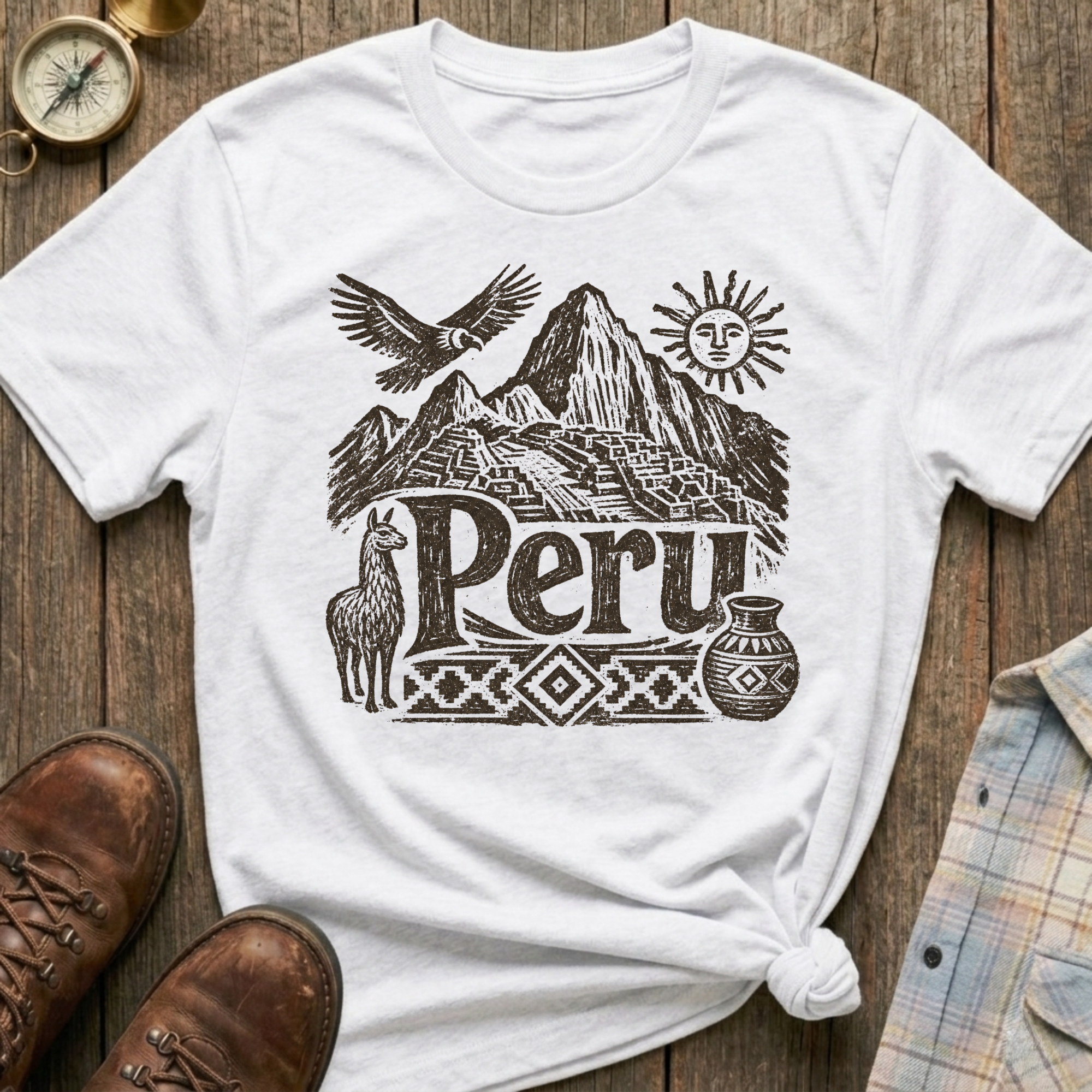 Peru Sketch T-Shirt