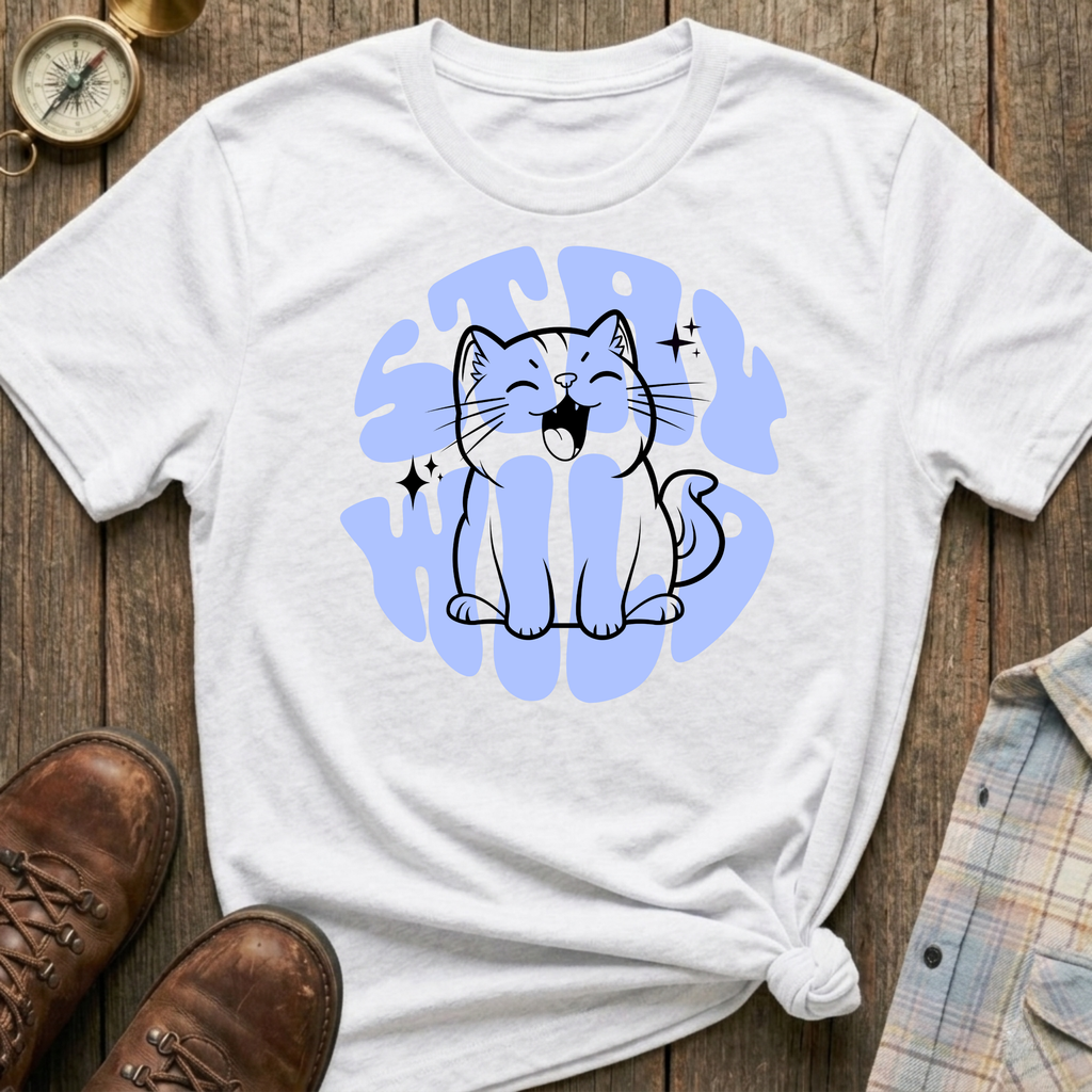 Stay Wild Cat T-Shirt