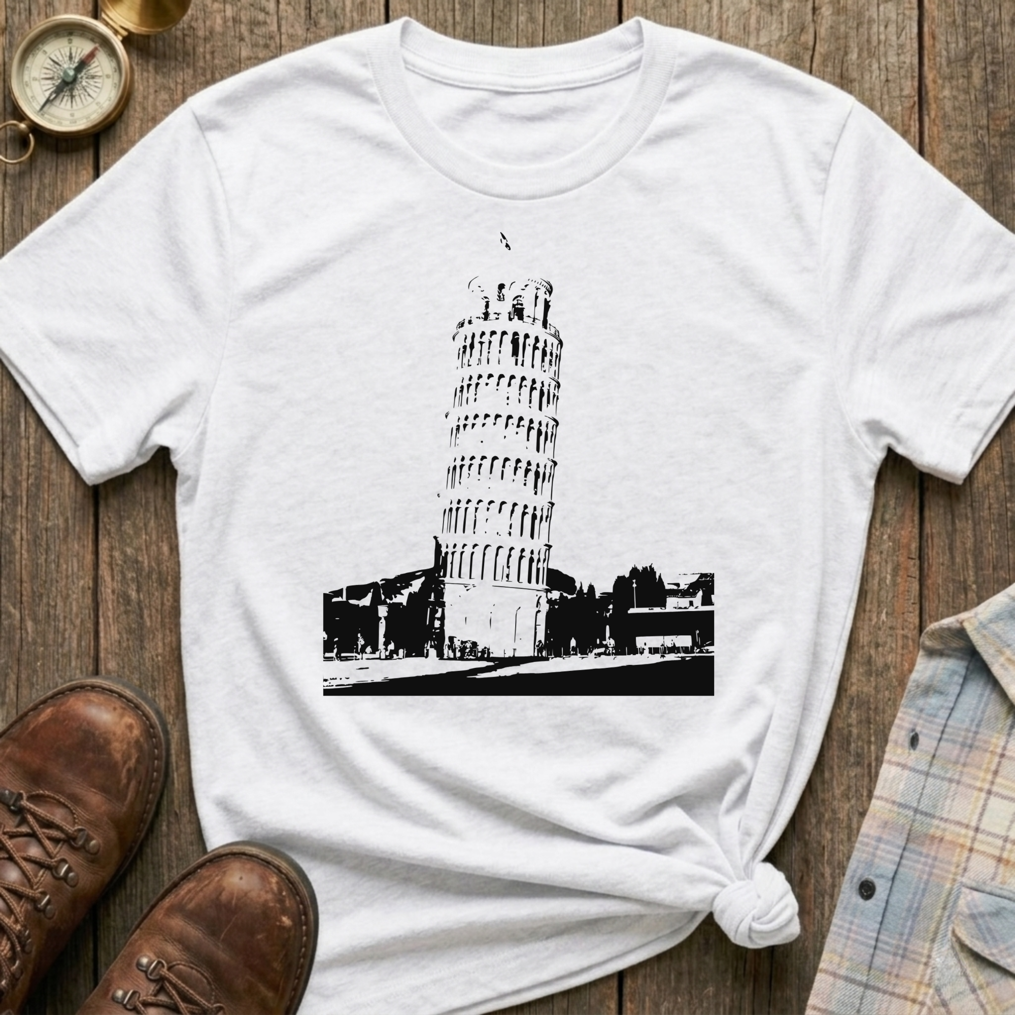 Tower of Pisa T-Shirt