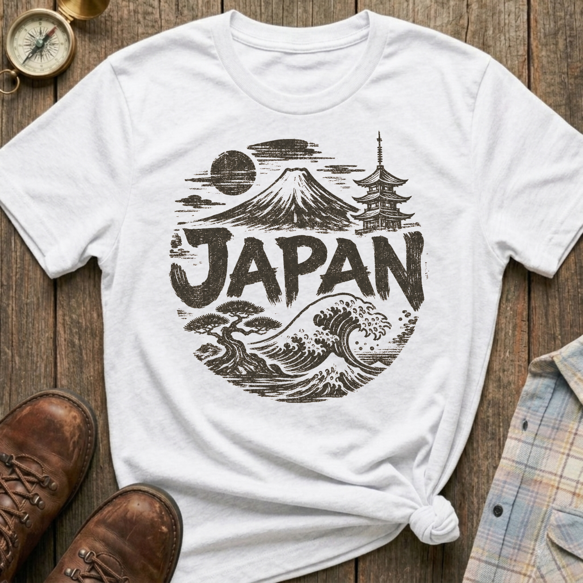 Japan Sketch T-Shirt
