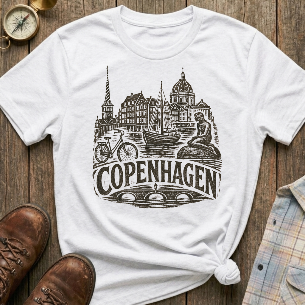 Copenhagen Sketch T-Shirt