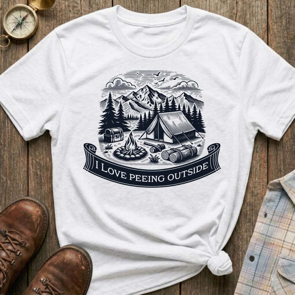 Love Peeing Outside T-Shirt