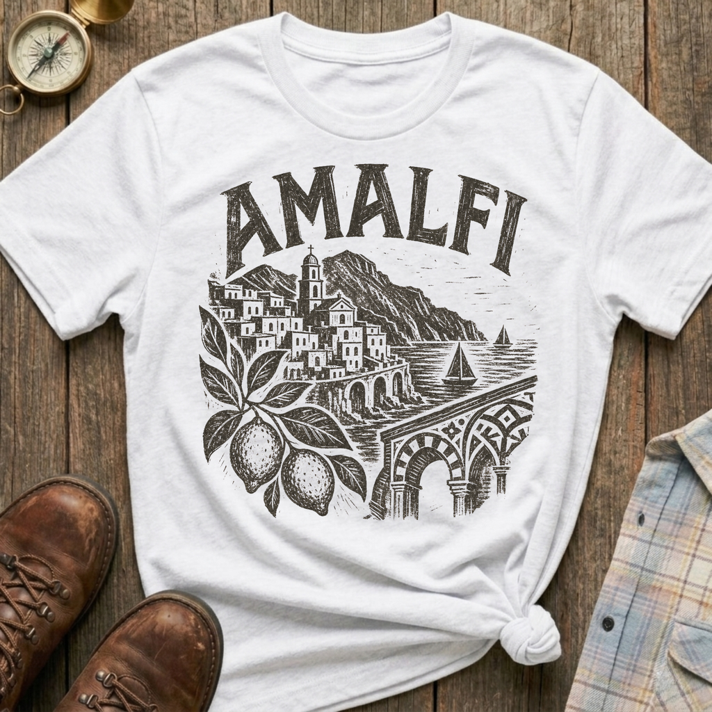 Amalfi Sketch T-Shirt