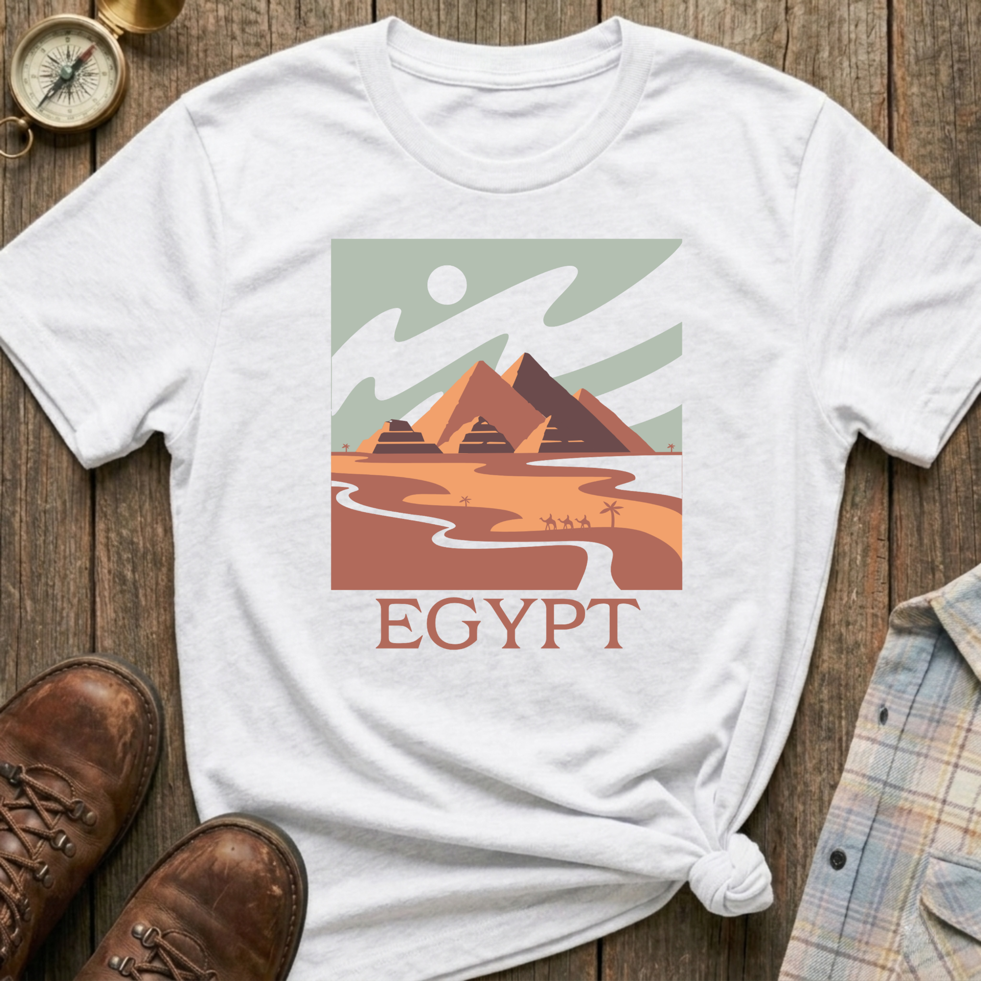 Egypt Pyramids T‑Shirt