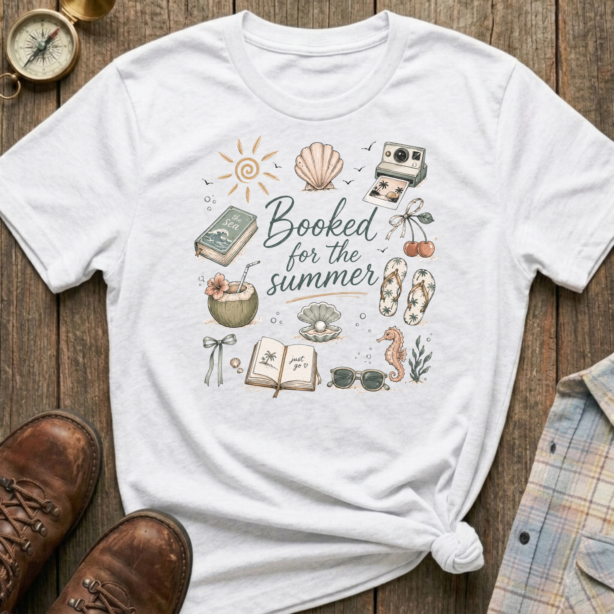 Booked for the Summer T-Shirt