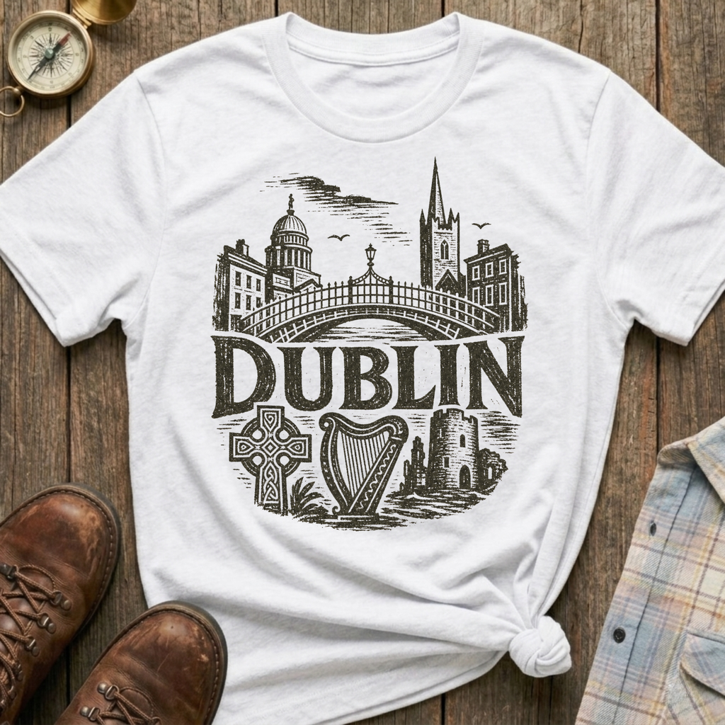 Dublin Sketch T-Shirt