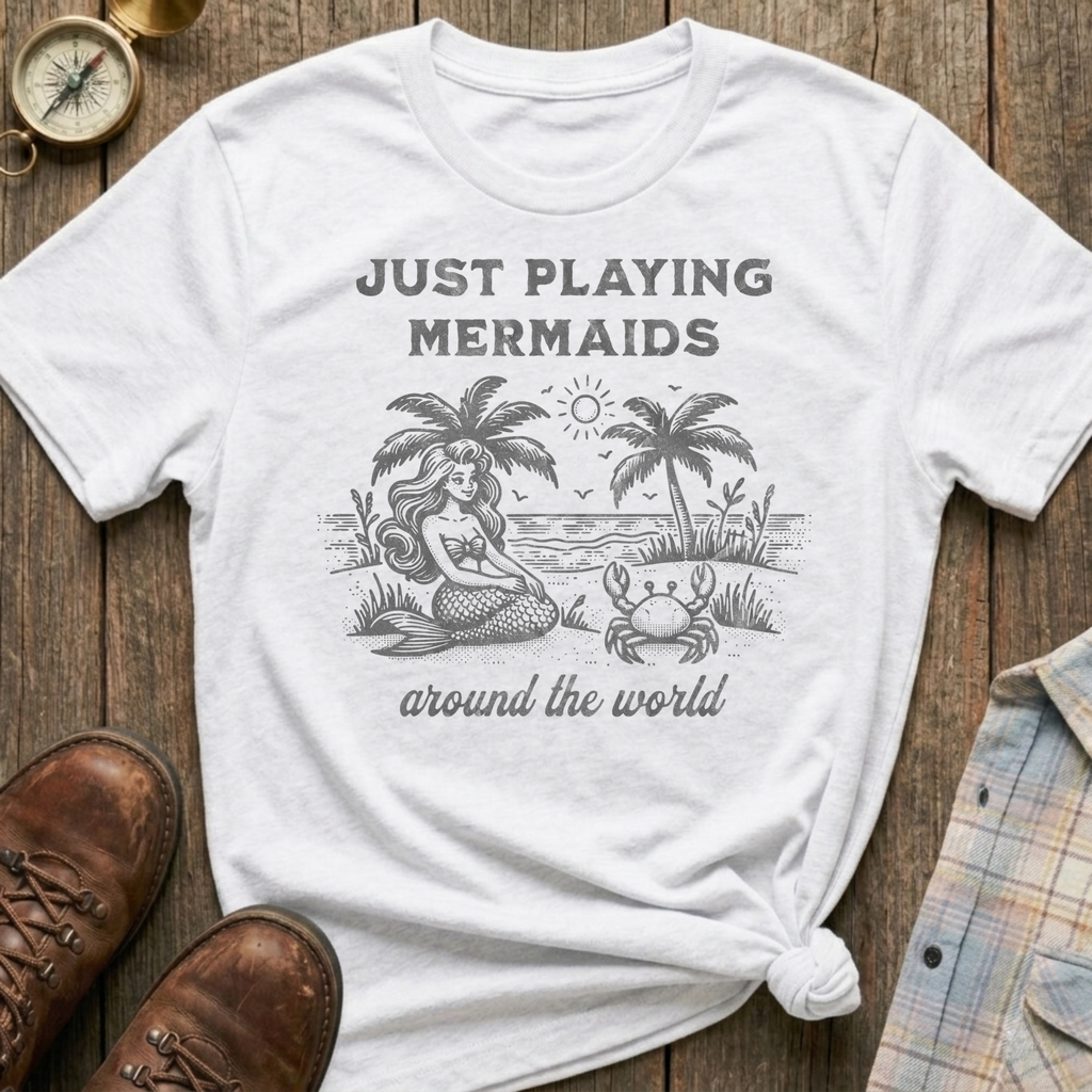 Playing Mermaids T-Shirt