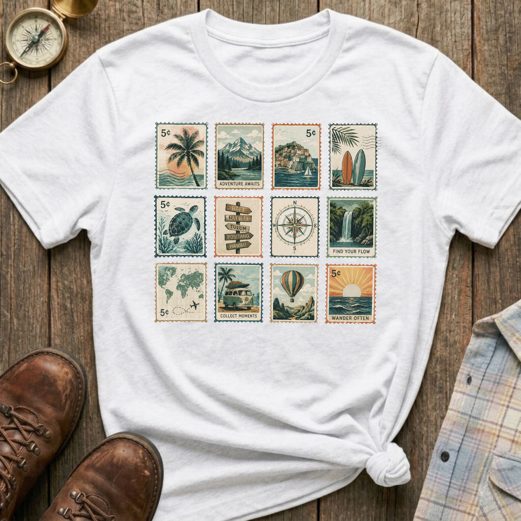 Nature Stamps T-Shirt