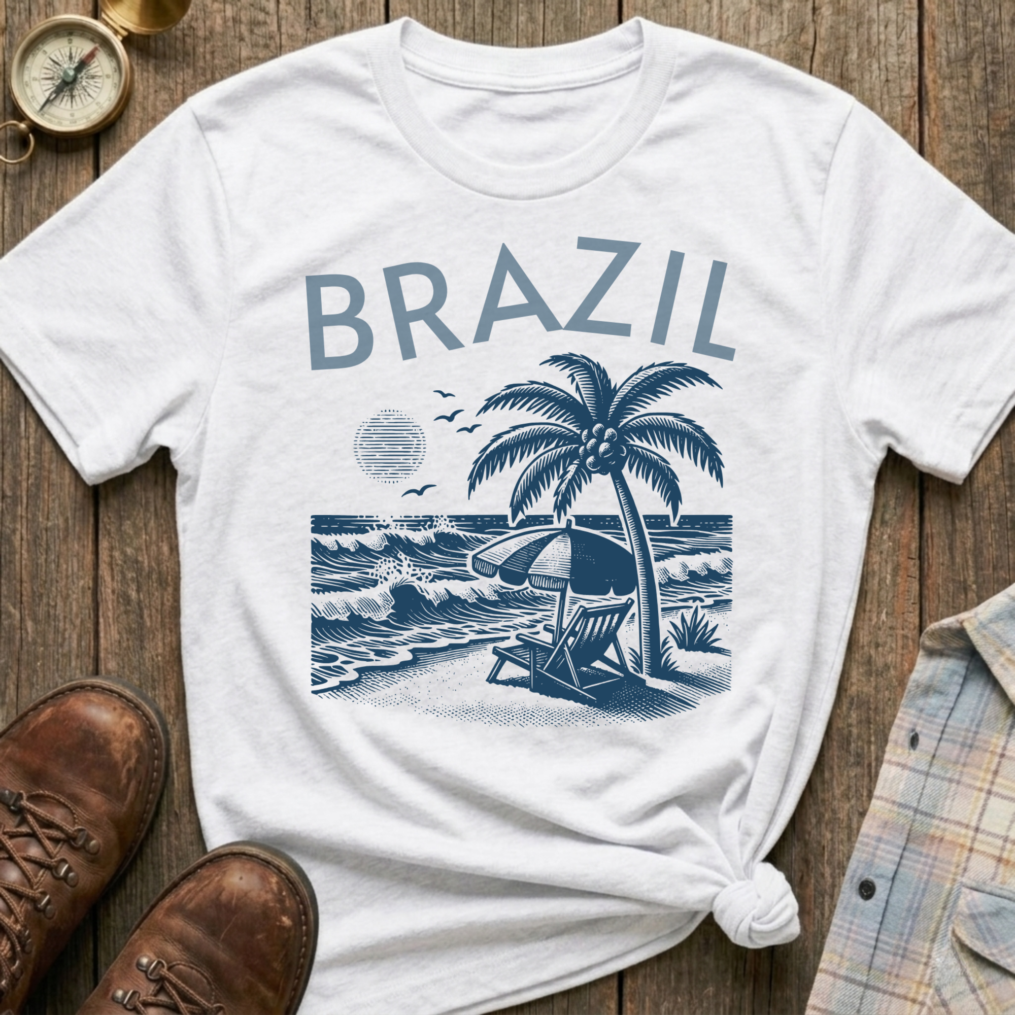 Brazil Beach T‑Shirt
