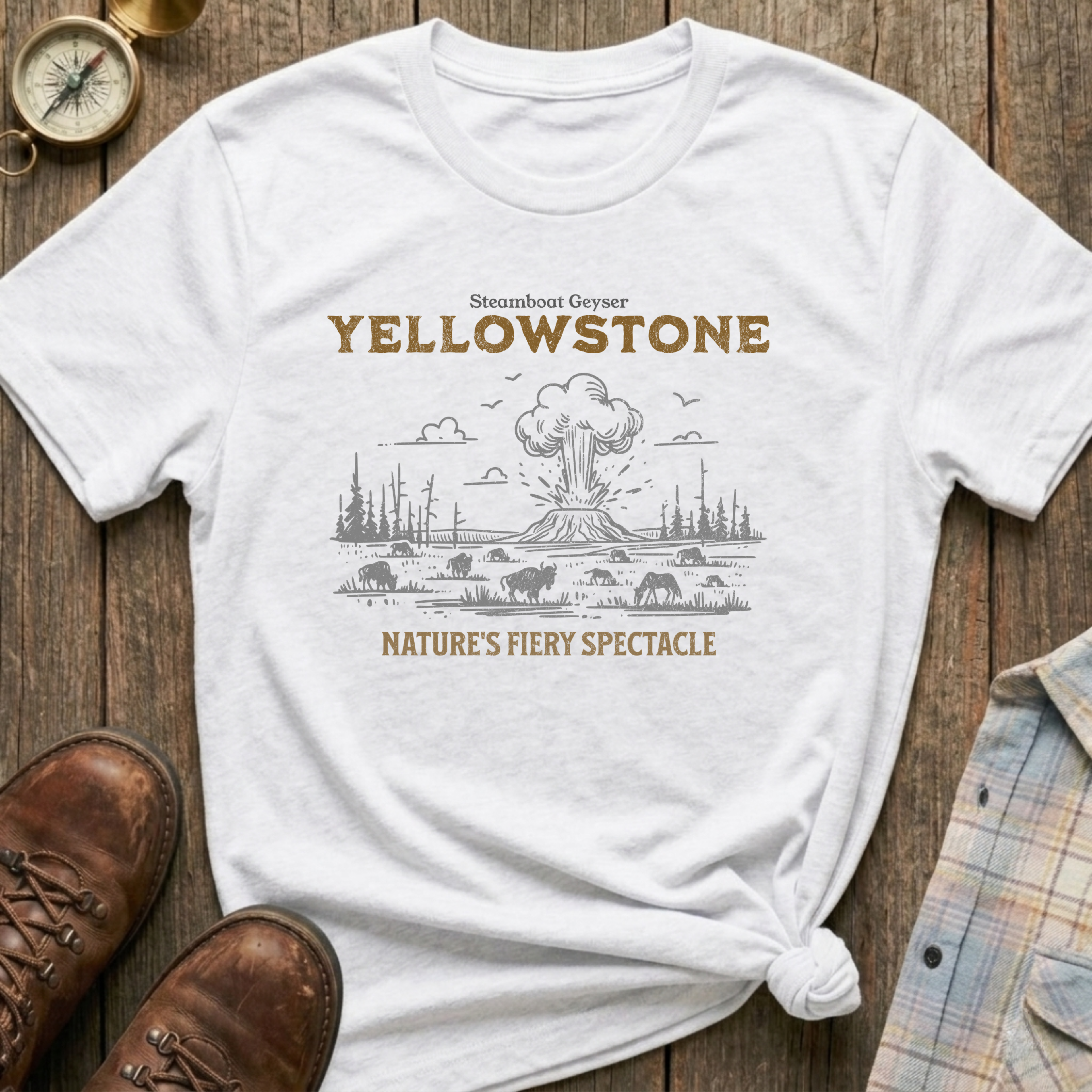 Yellowstone Geyser T-Shirt