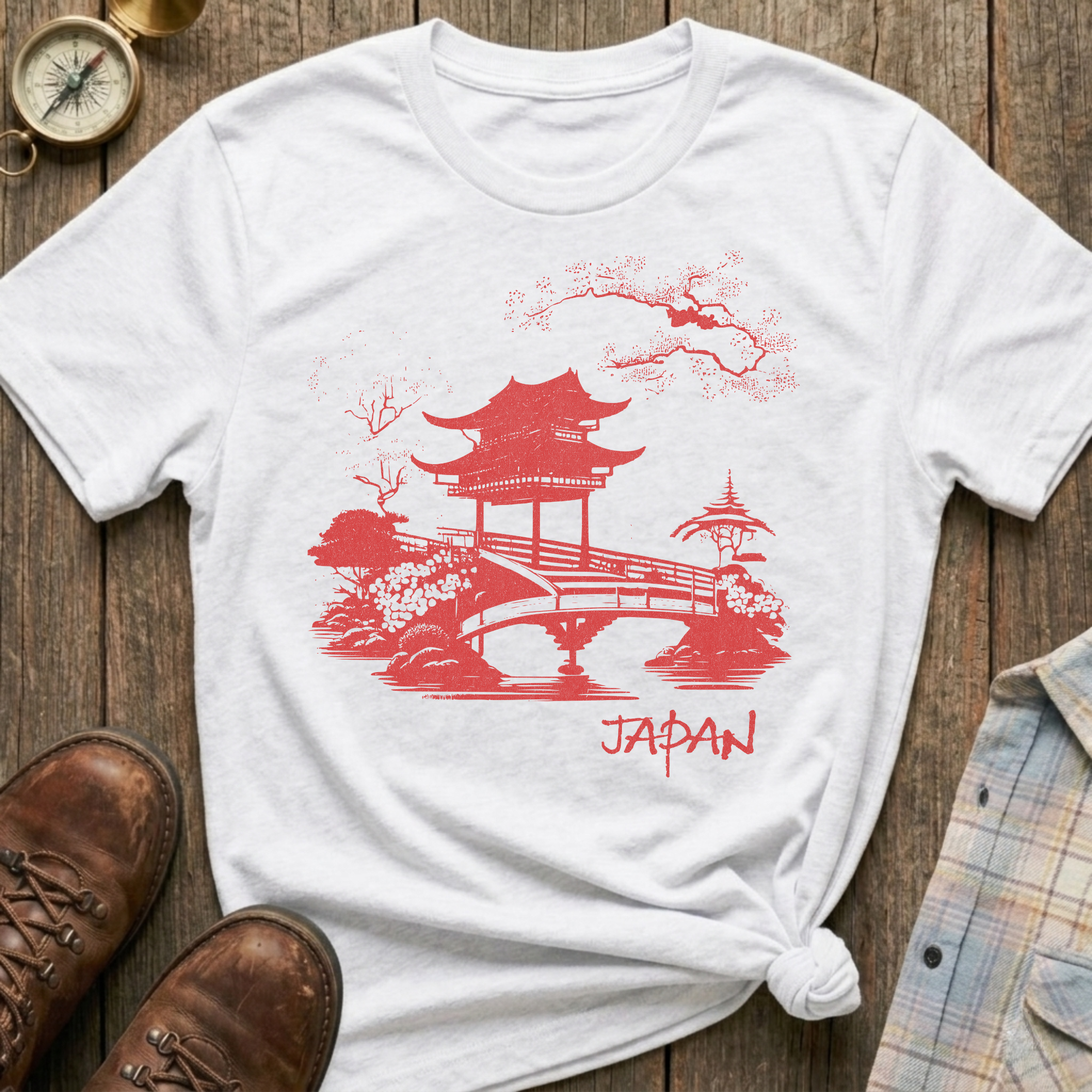 Japan Pagoda T-Shirt