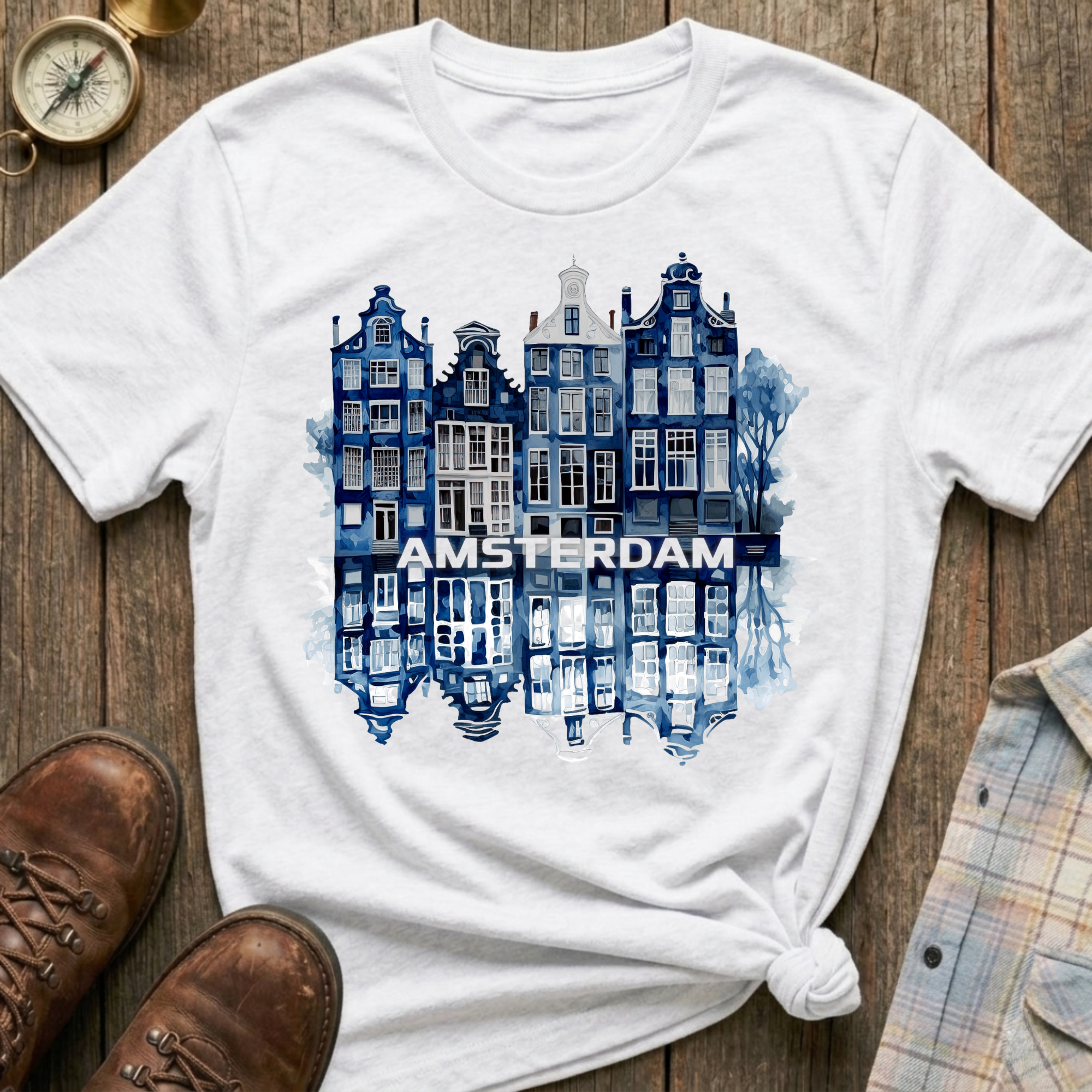 Amsterdam Houses T-Shirt