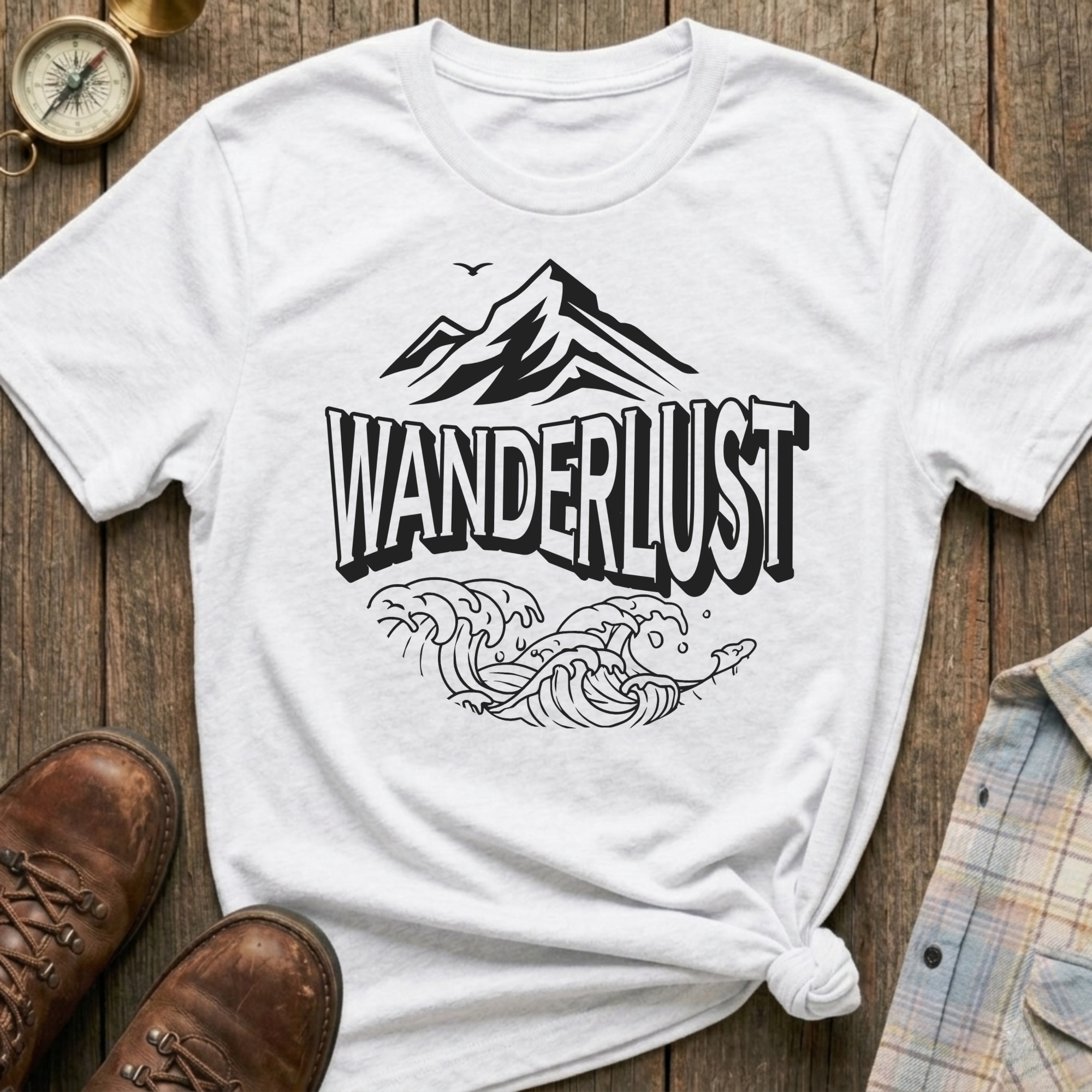 Wanderlust Graphic T-Shirt