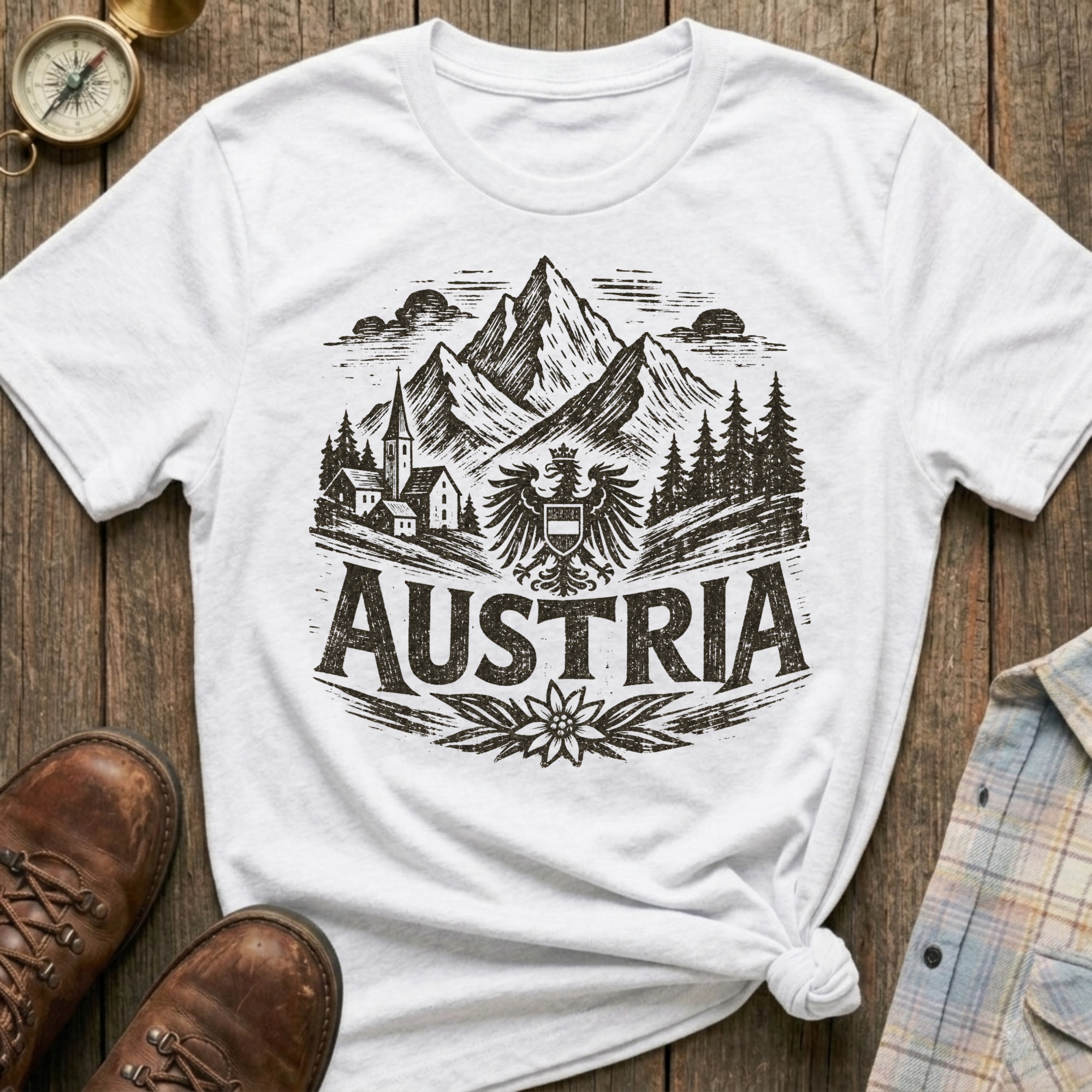 Austria Sketch T-Shirt