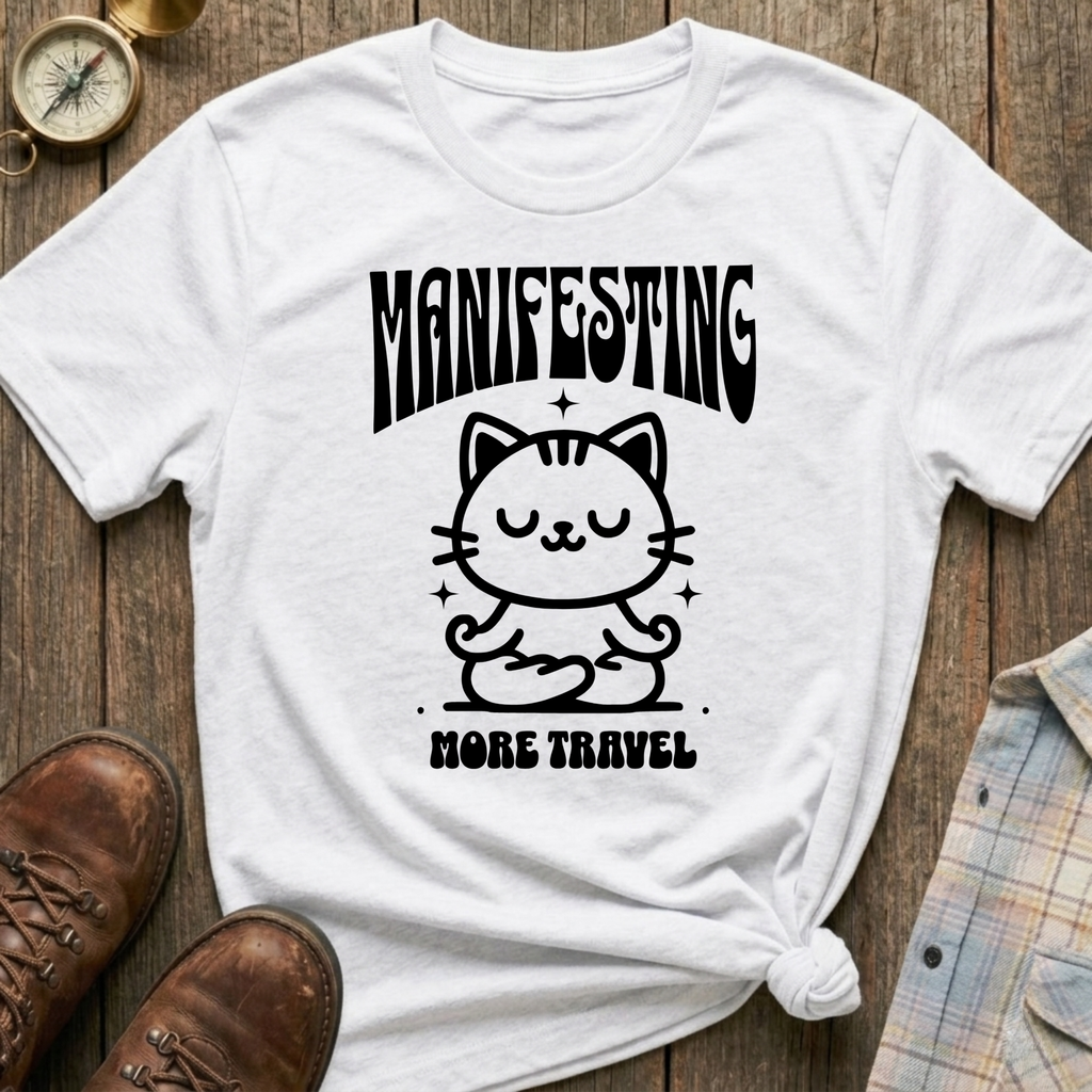 Manifesting Travel T-Shirt