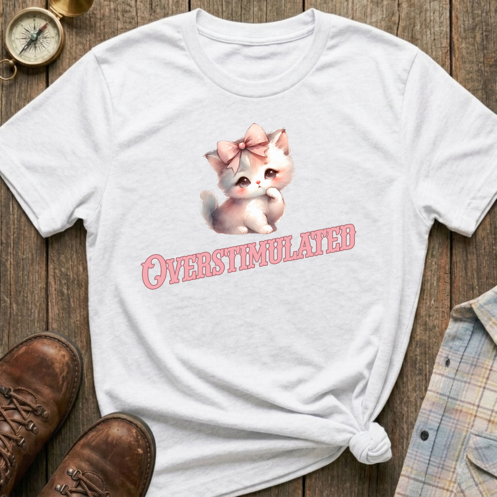 Overstimulated Kitten T-Shirt