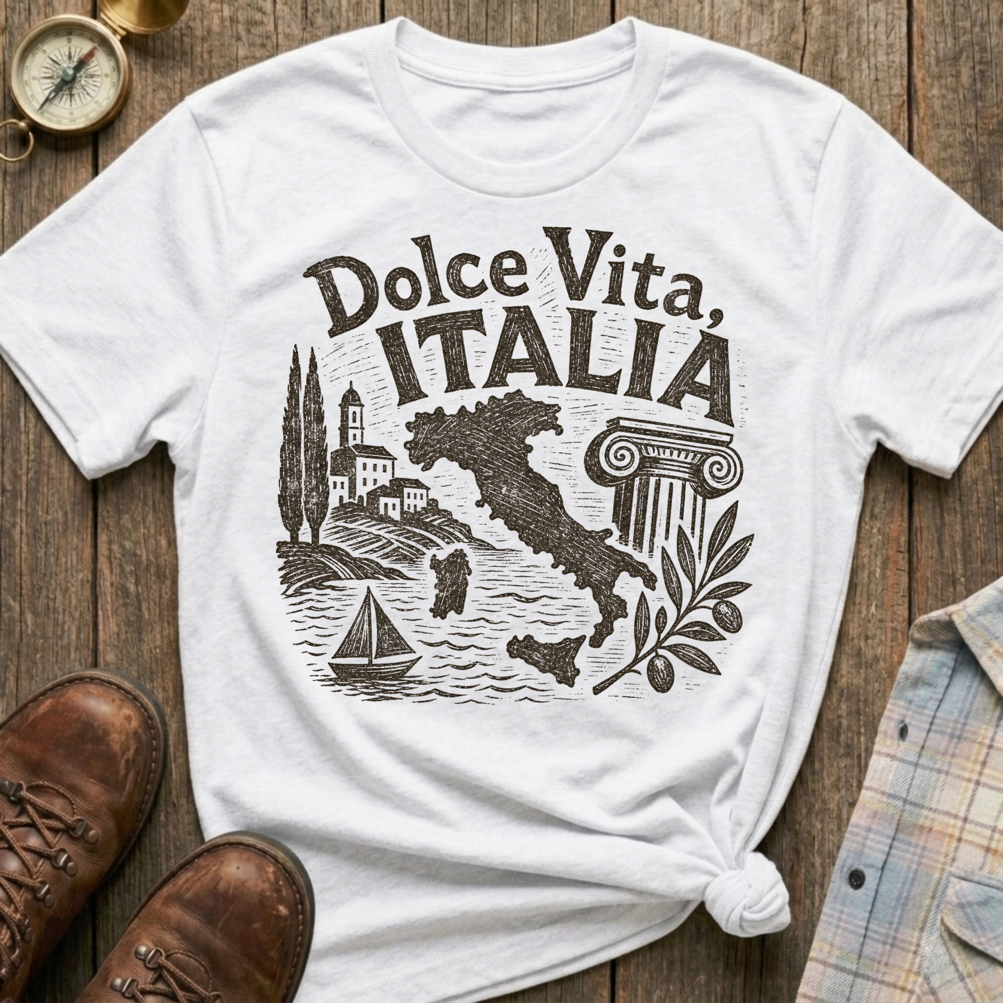 Dolce Vita Sketch T-Shirt
